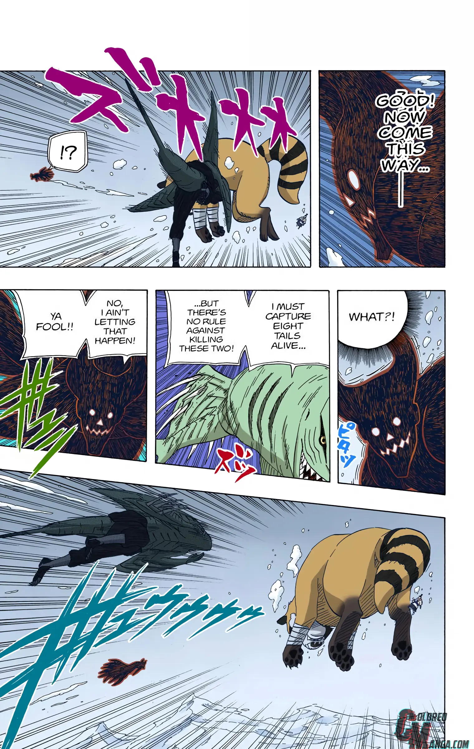 Naruto Colored Manga Online, chapter 472, page 5