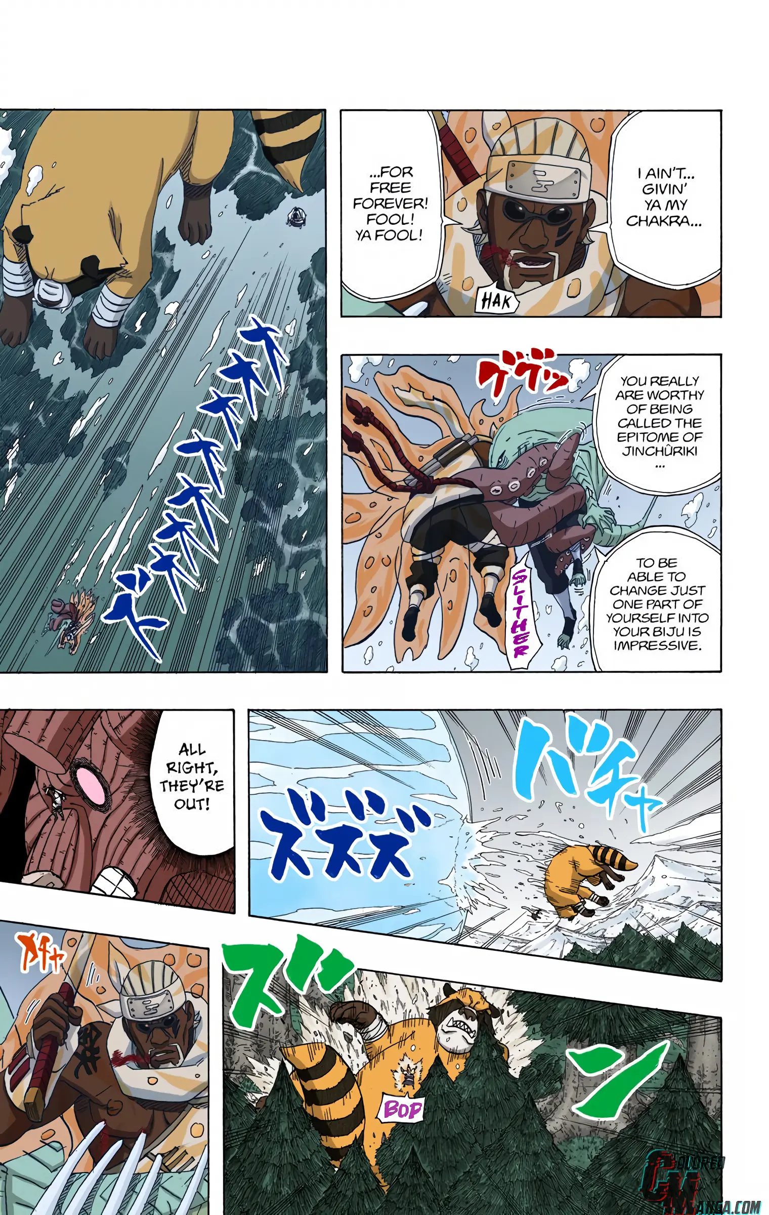 Naruto Colored Manga Online, chapter 472, page 7