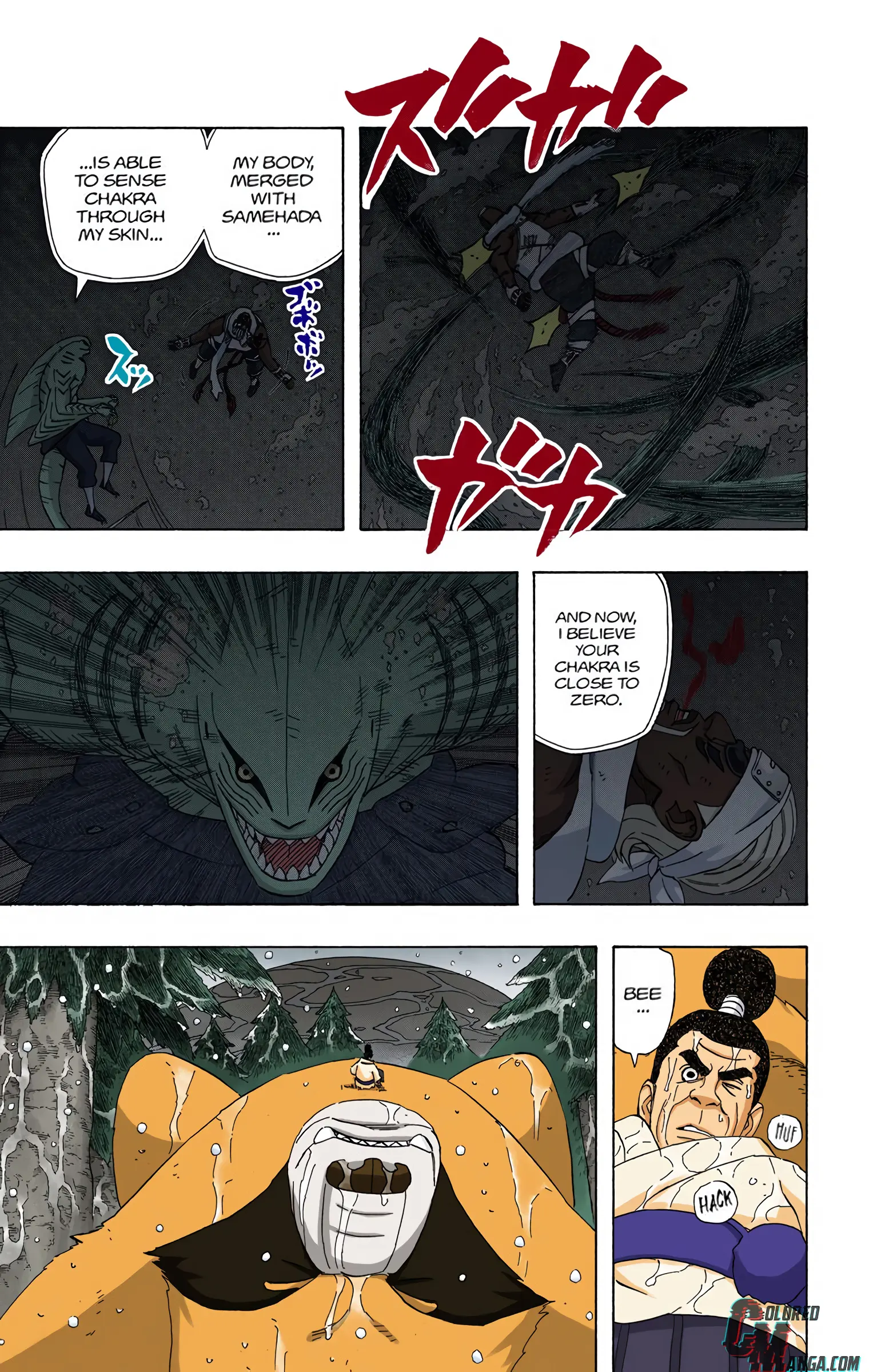 Naruto Colored Manga Online, chapter 472, page 11