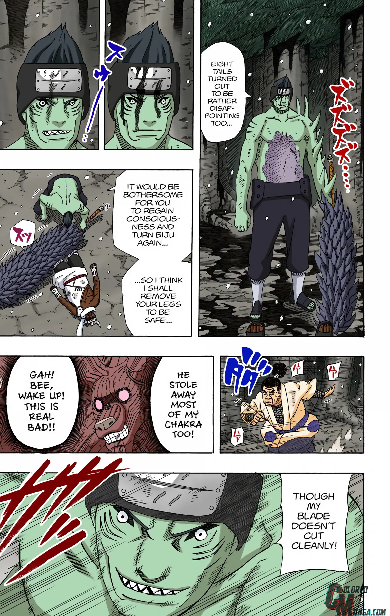 Naruto Colored Manga Online, chapter 472, page 13