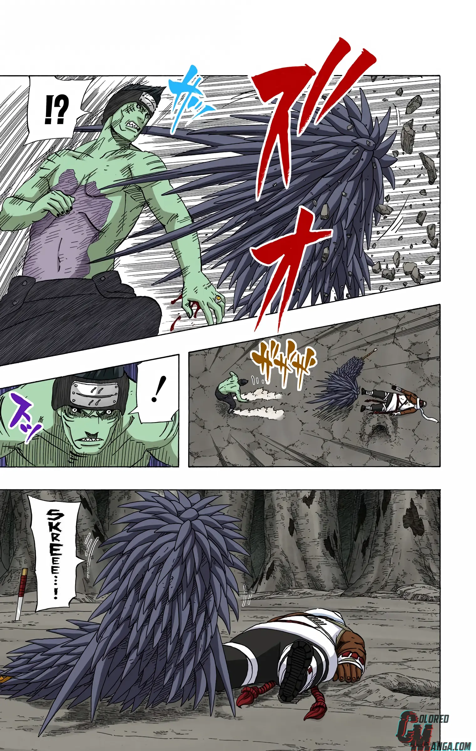 Naruto Colored Manga Online, chapter 472, page 15