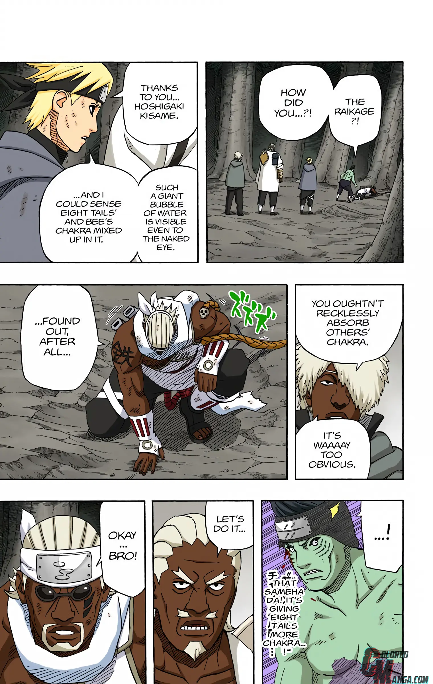 Naruto Colored Manga Online, chapter 473, page 5