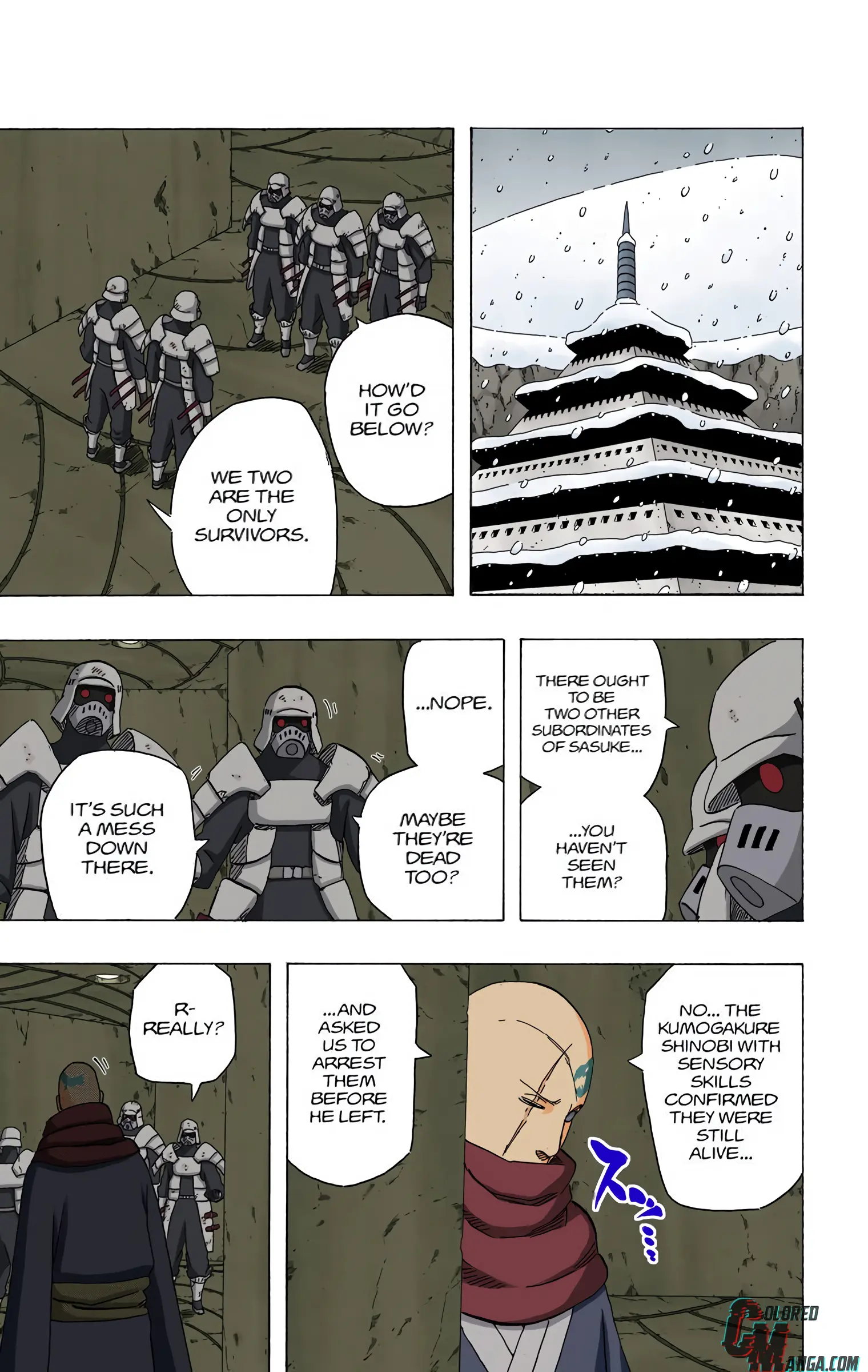 Naruto Colored Manga Online, chapter 473, page 8