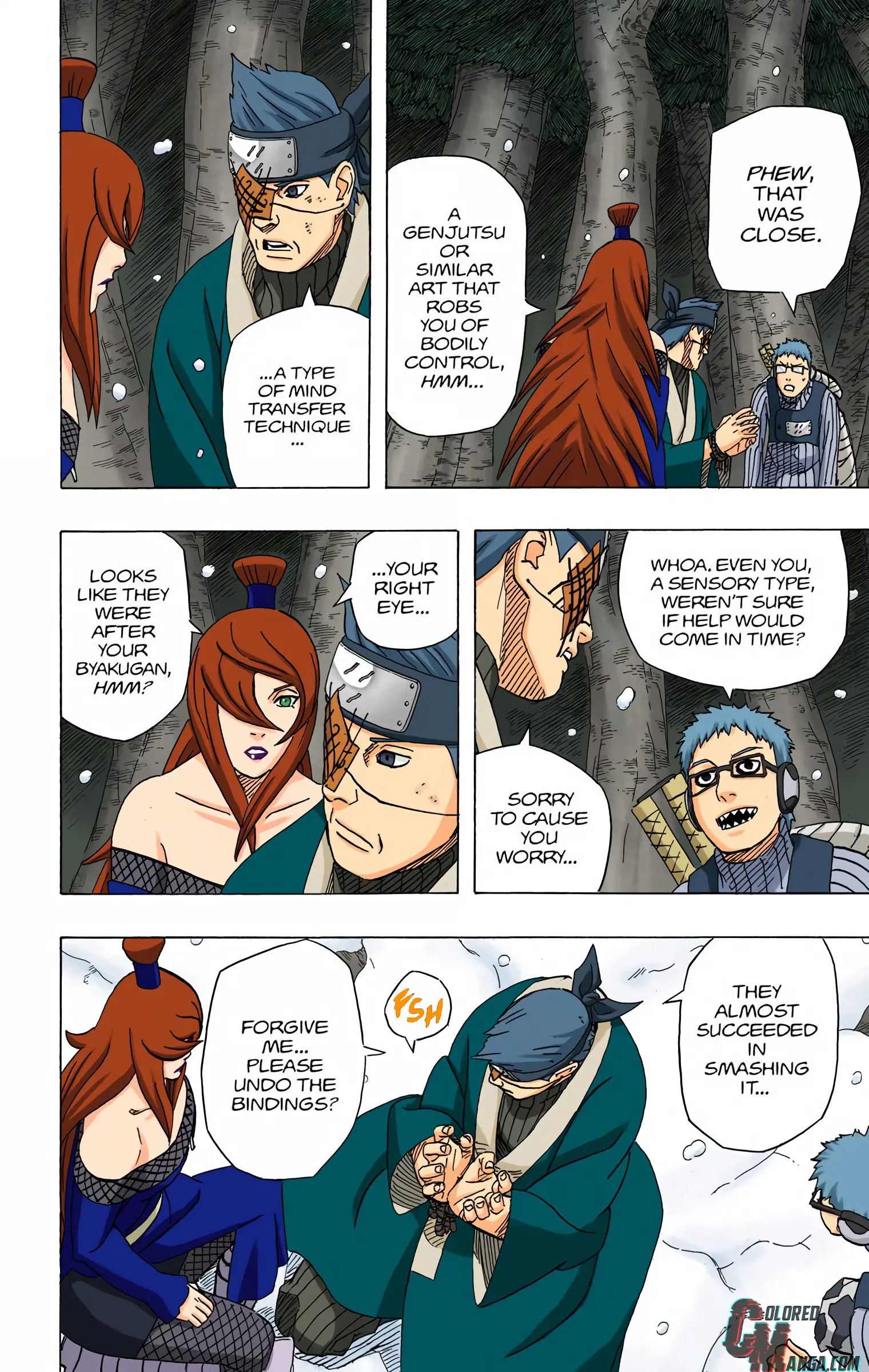 Naruto Colored Manga Online, chapter 473, page 11