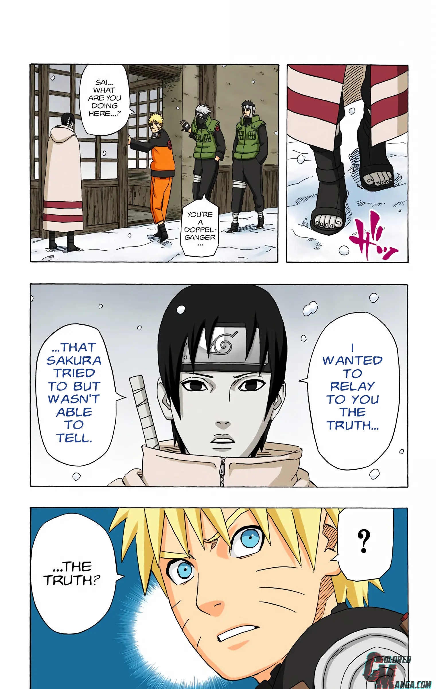 Naruto Colored Manga Online, chapter 473, page 16
