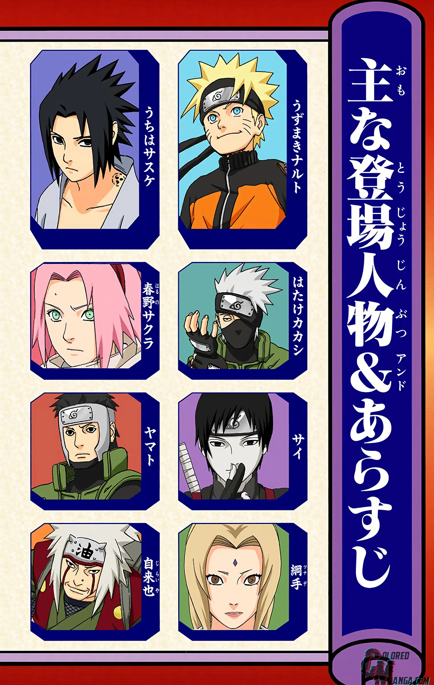 Naruto Colored Manga Online, chapter 474, page 4