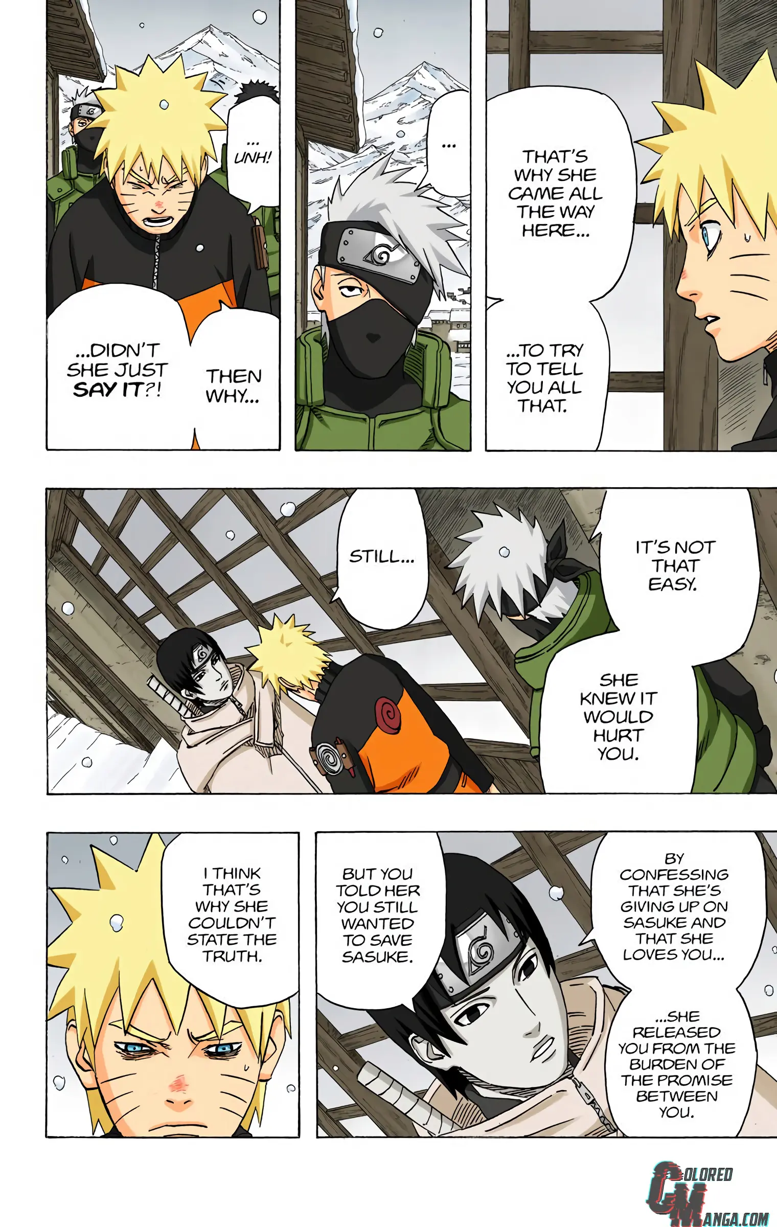 Naruto Colored Manga Online, chapter 474, page 10