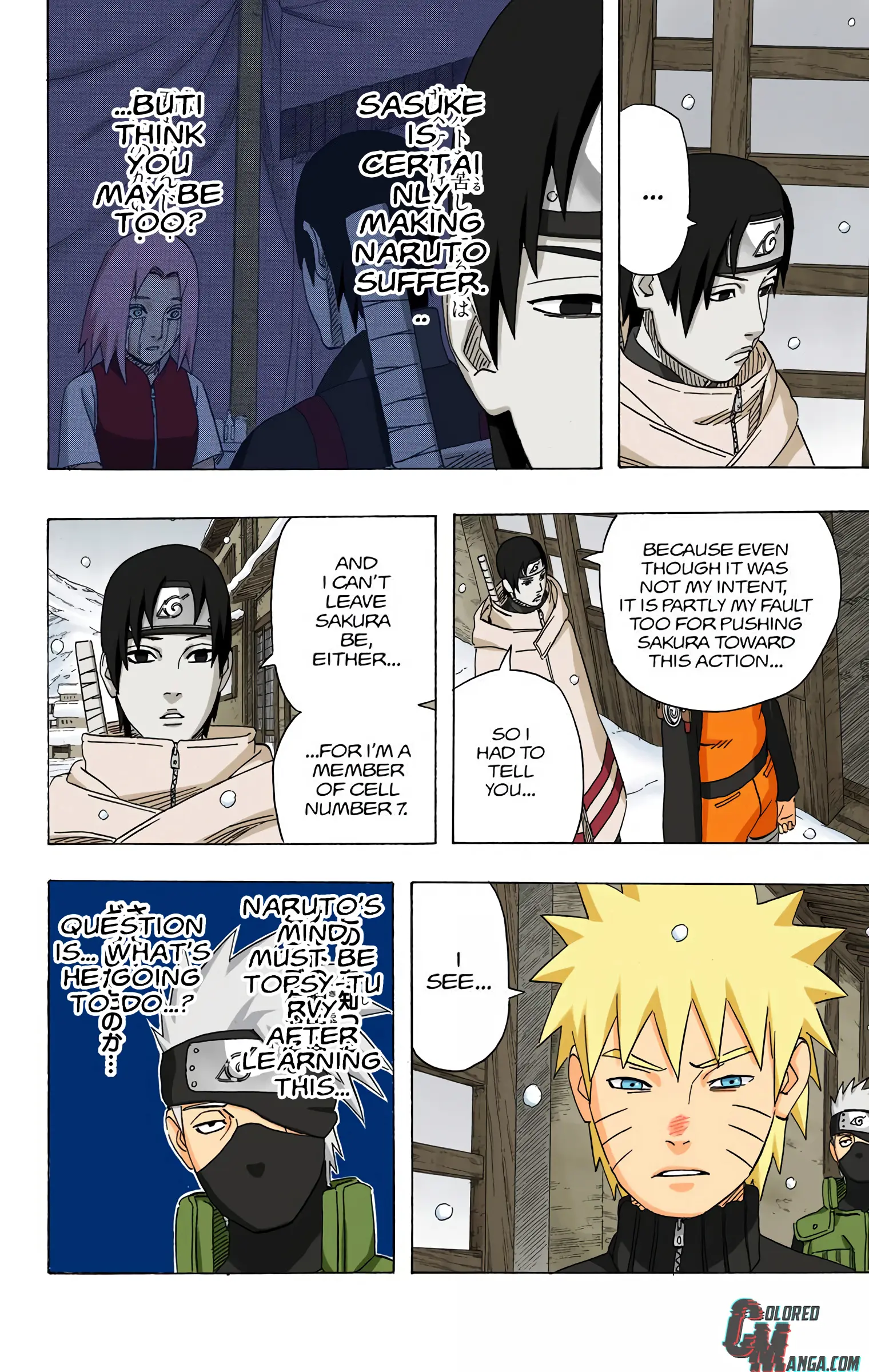 Naruto Colored Manga Online, chapter 474, page 16