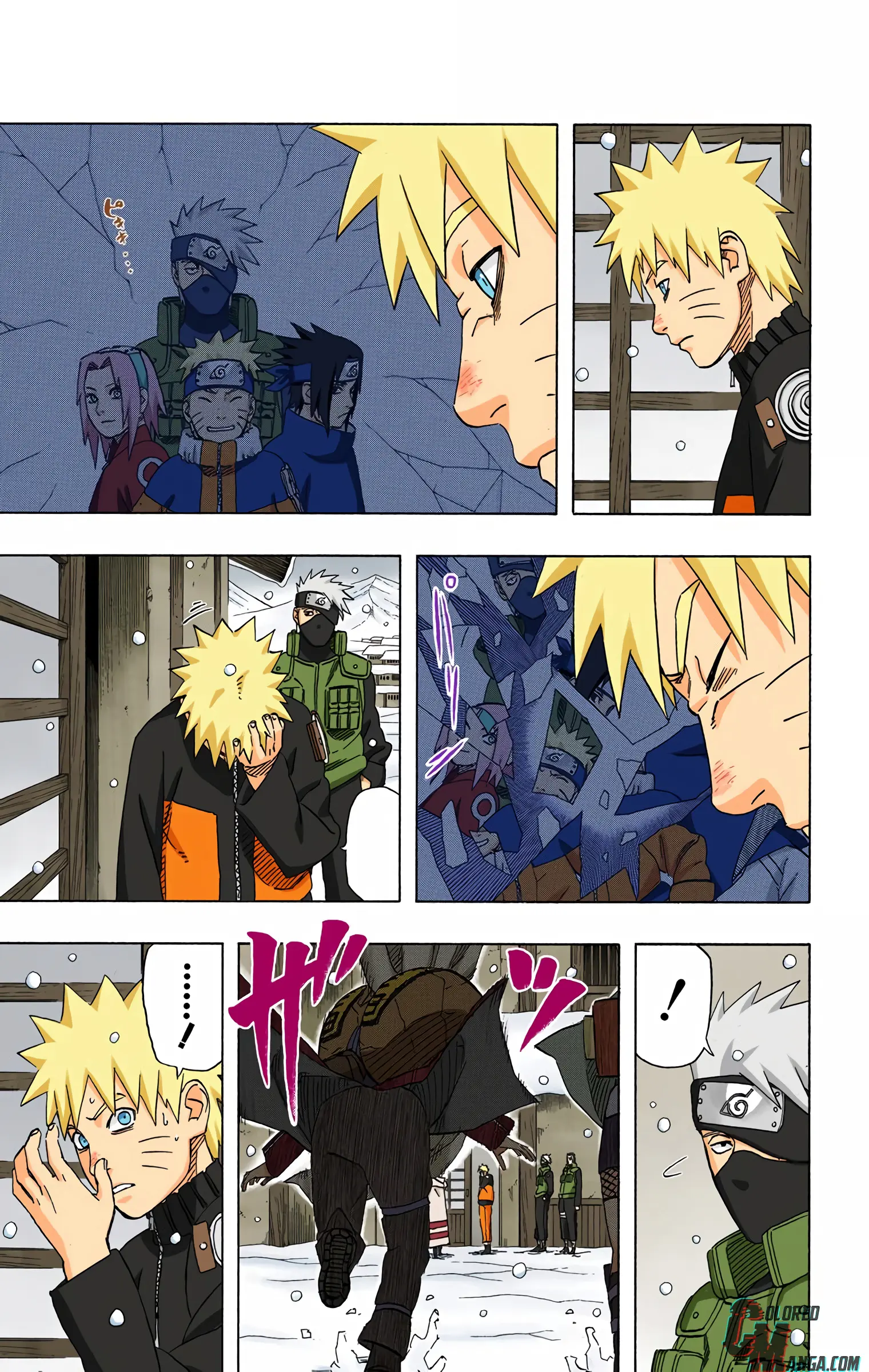 Naruto Colored Manga Online, chapter 474, page 17