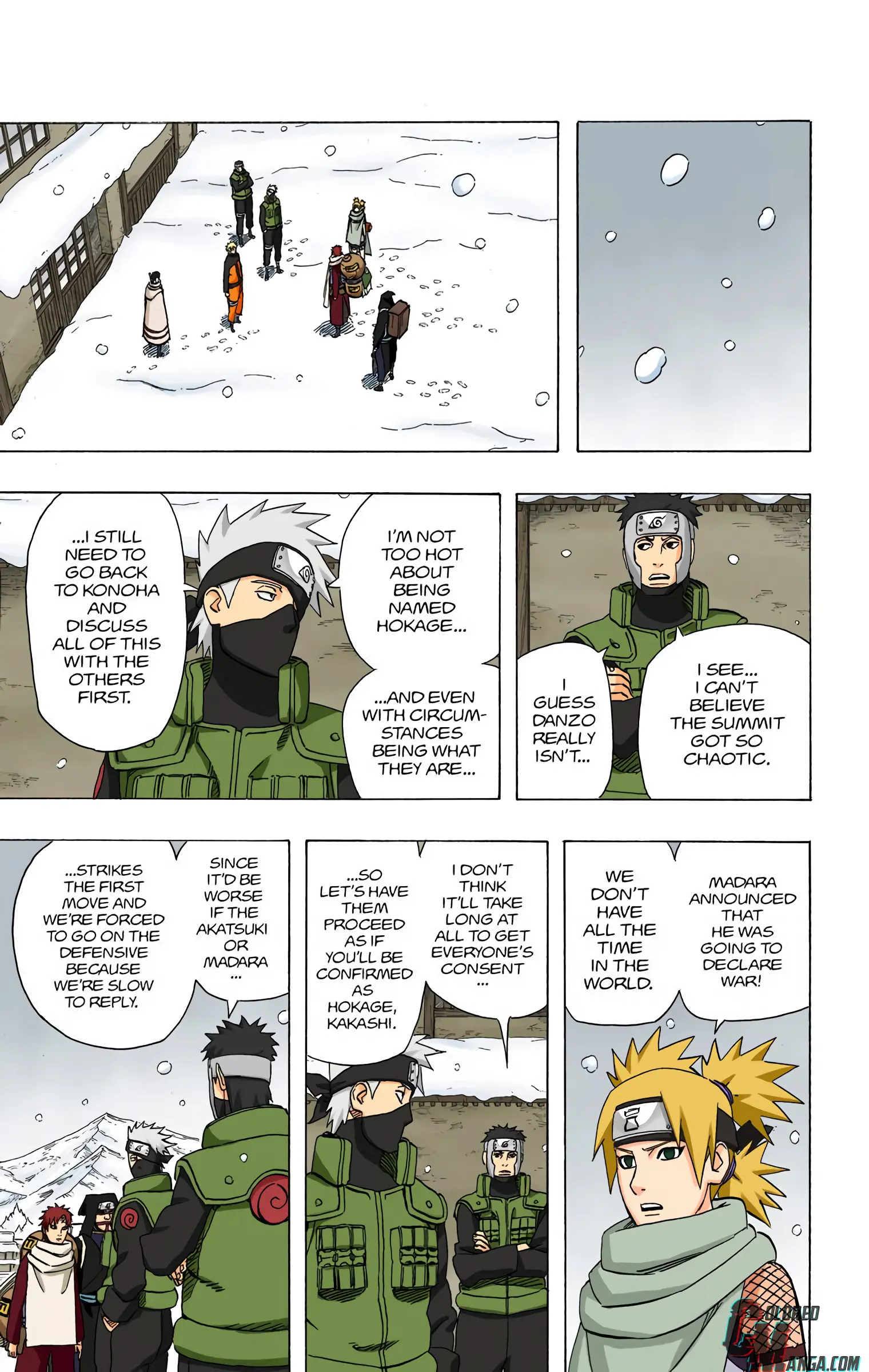 Naruto Colored Manga Online, chapter 474, page 19