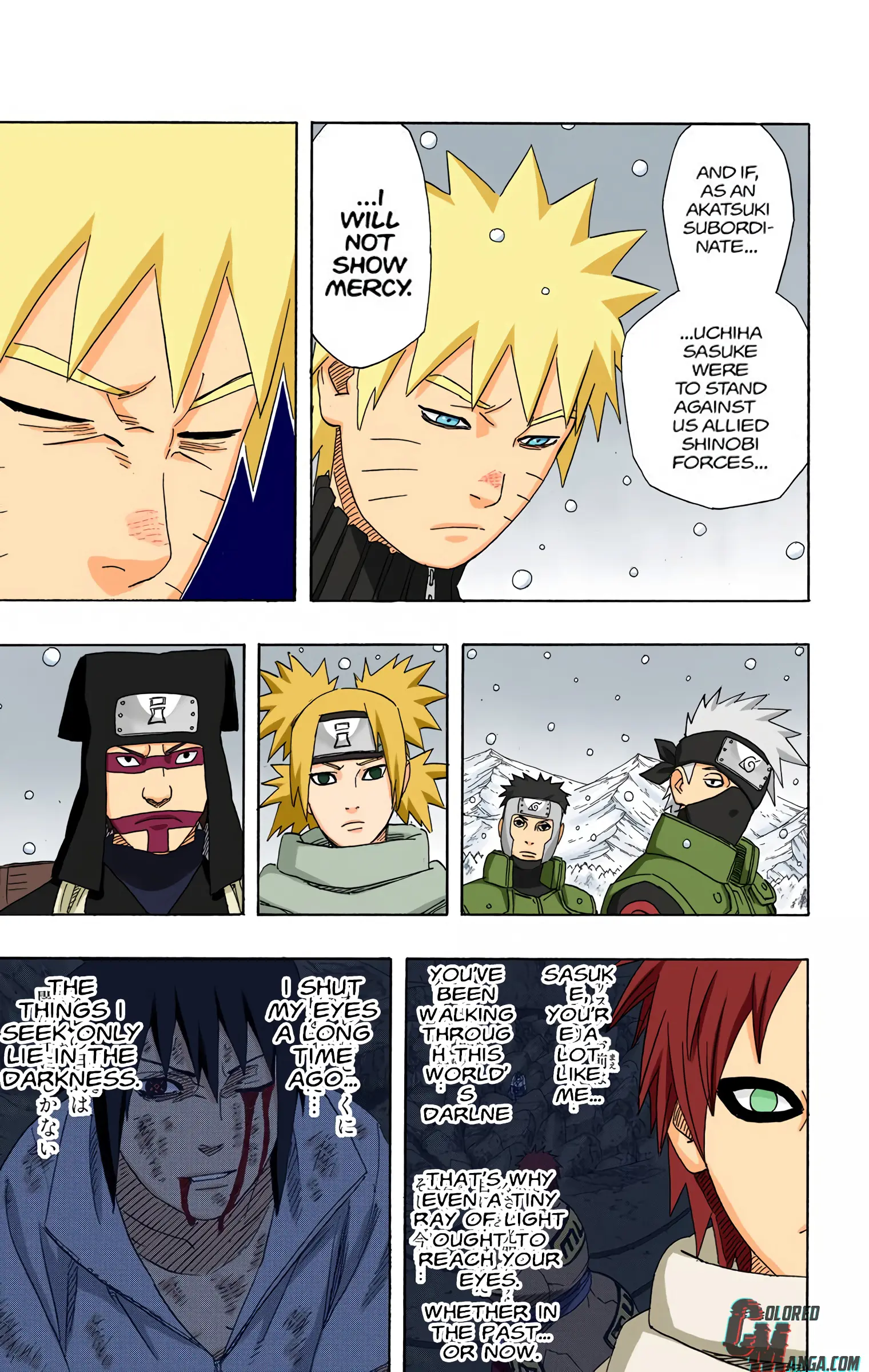 Naruto Colored Manga Online, chapter 474, page 21