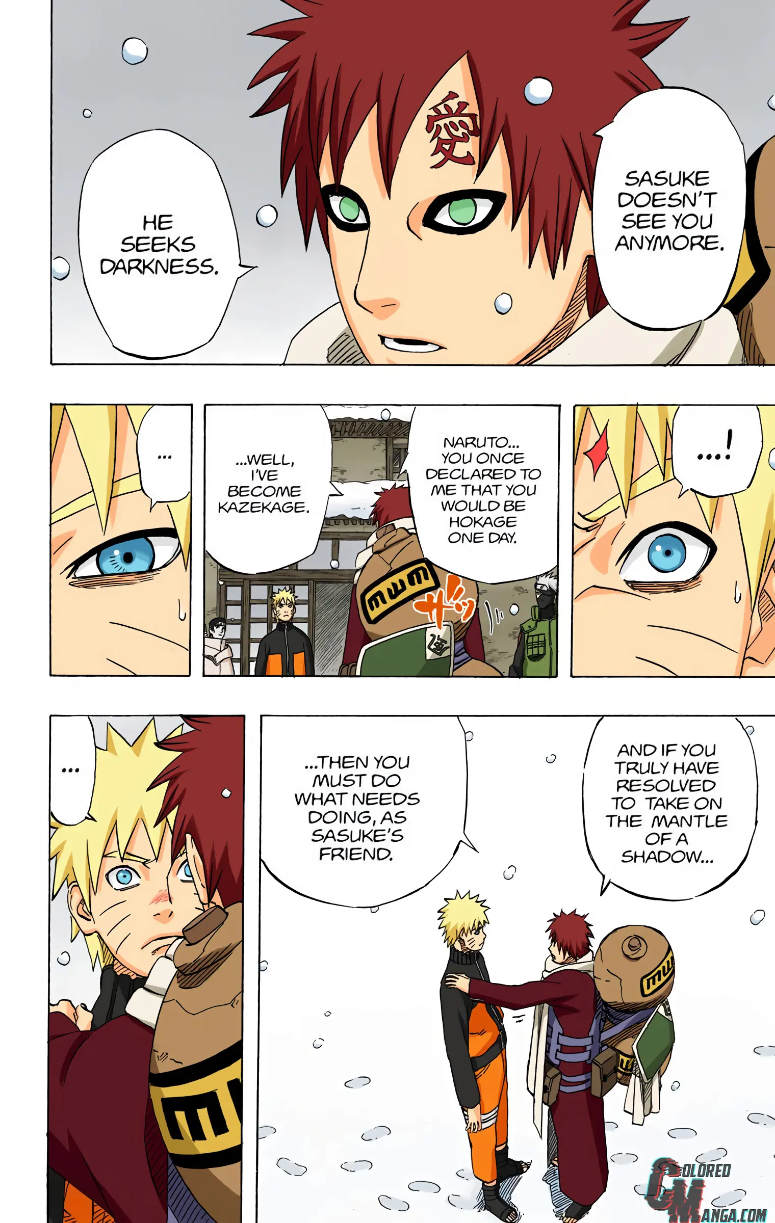 Naruto Colored Manga Online, chapter 474, page 22
