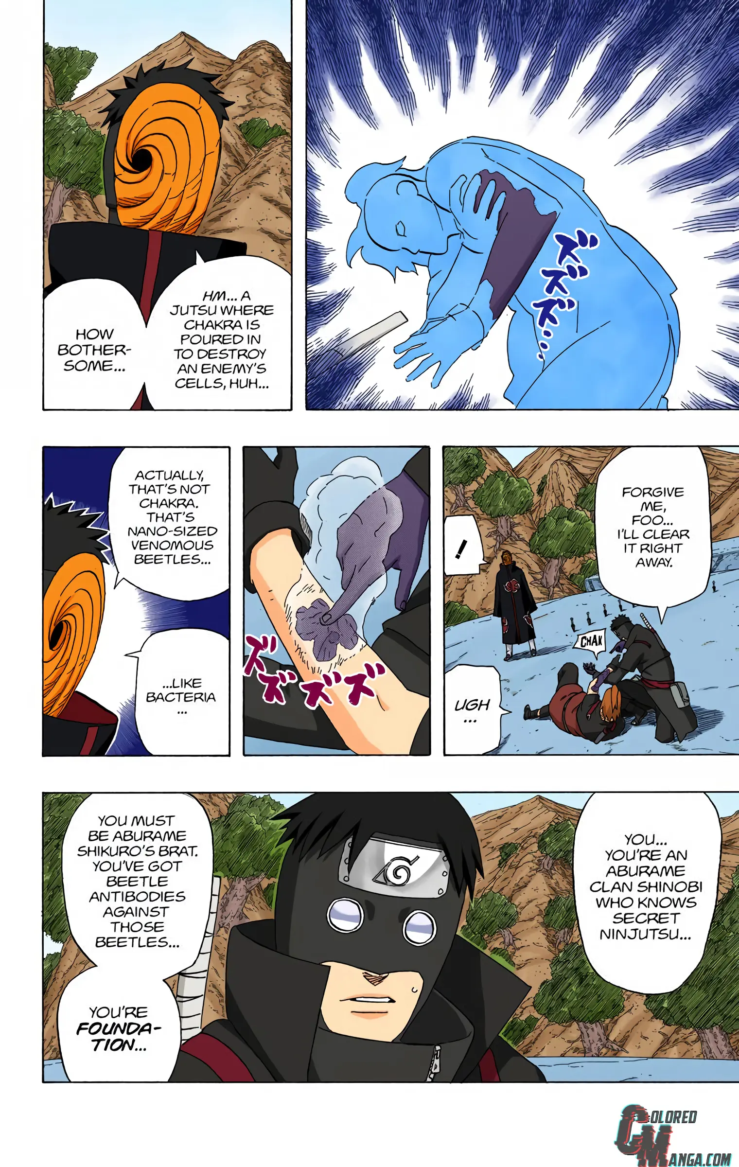 Naruto Colored Manga Online, chapter 475, page 8