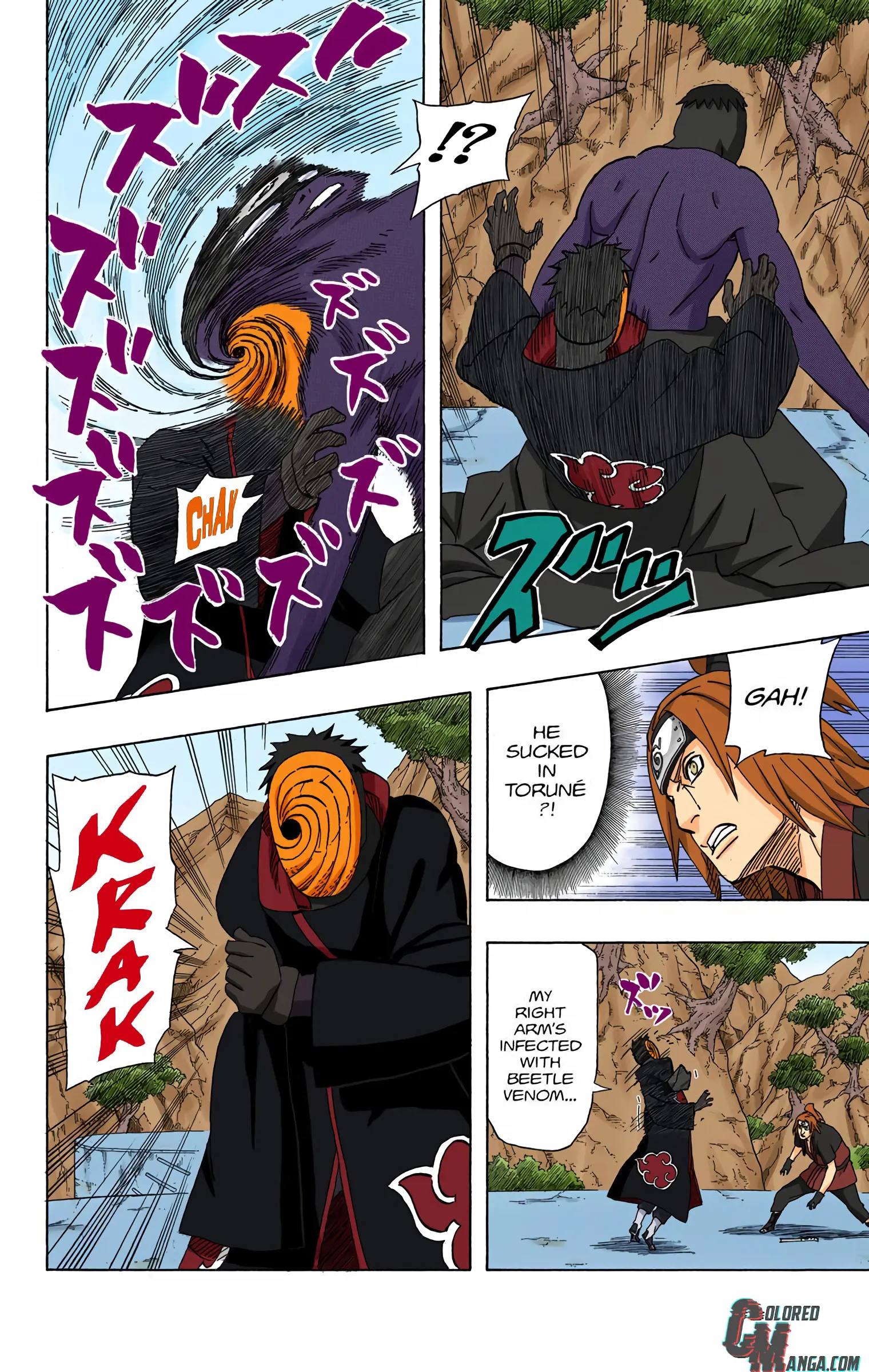 Naruto Colored Manga Online, chapter 475, page 10