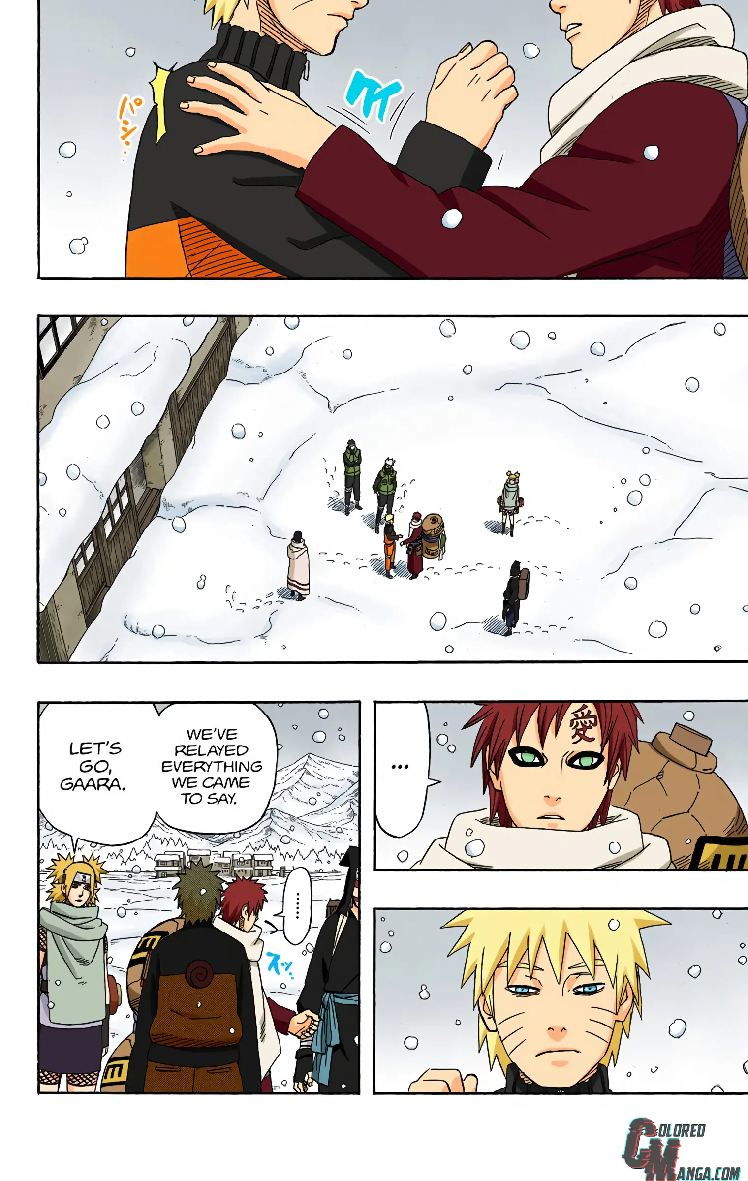 Naruto Colored Manga Online, chapter 475, page 12