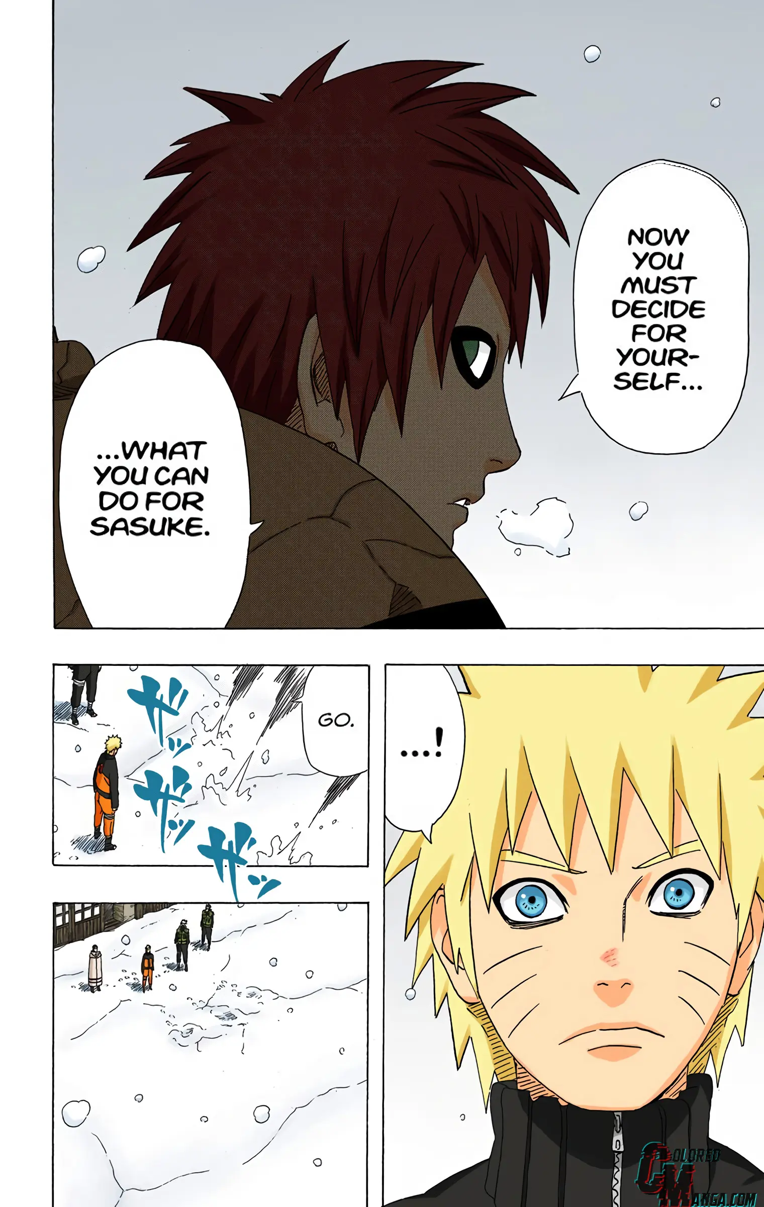 Naruto Colored Manga Online, chapter 475, page 14