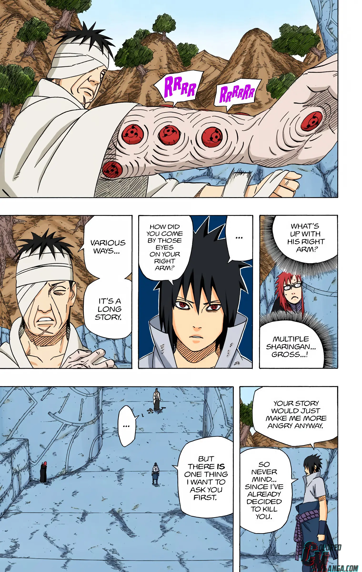 Naruto Colored Manga Online, chapter 476, page 4