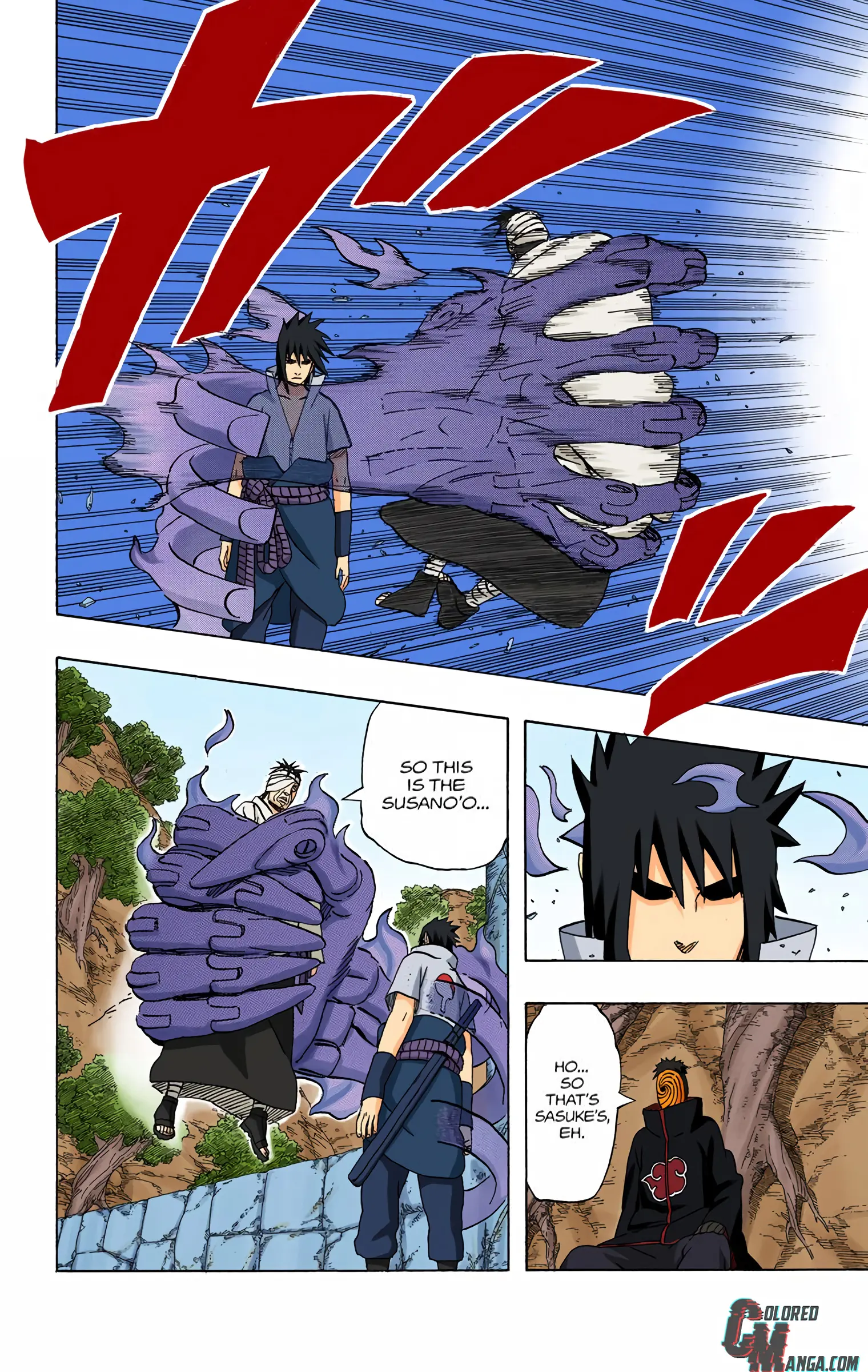 Naruto Colored Manga Online, chapter 476, page 7