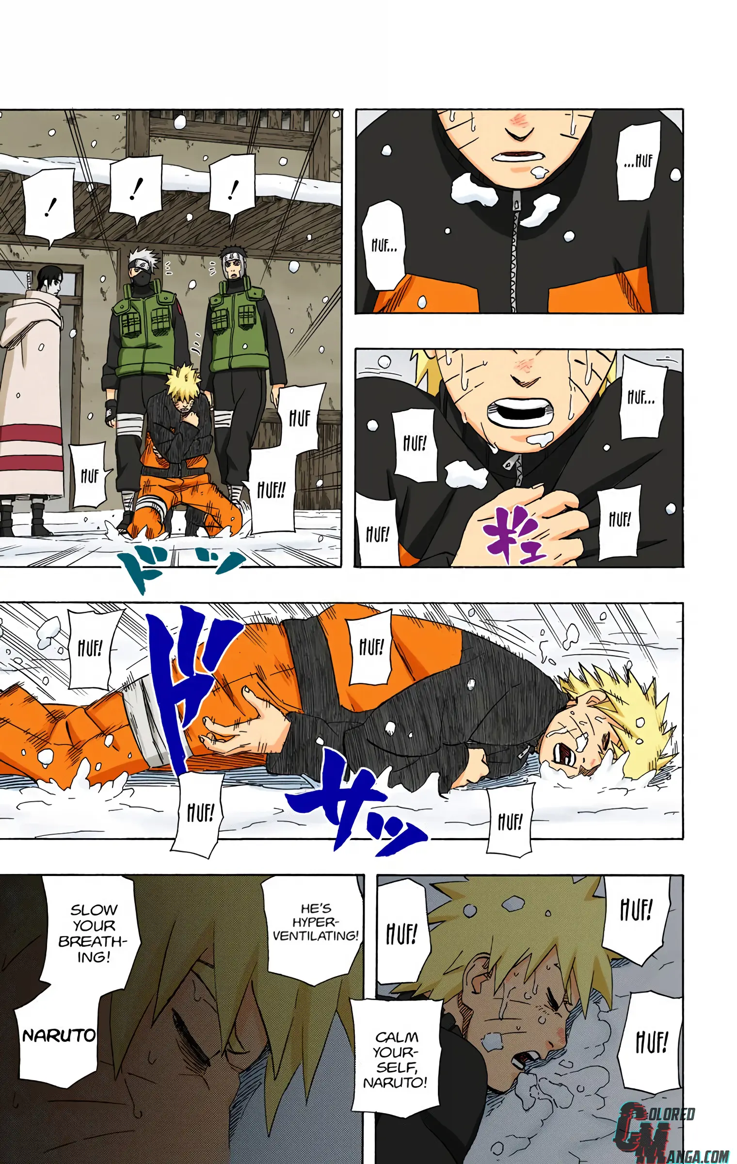 Naruto Colored Manga Online, chapter 476, page 12