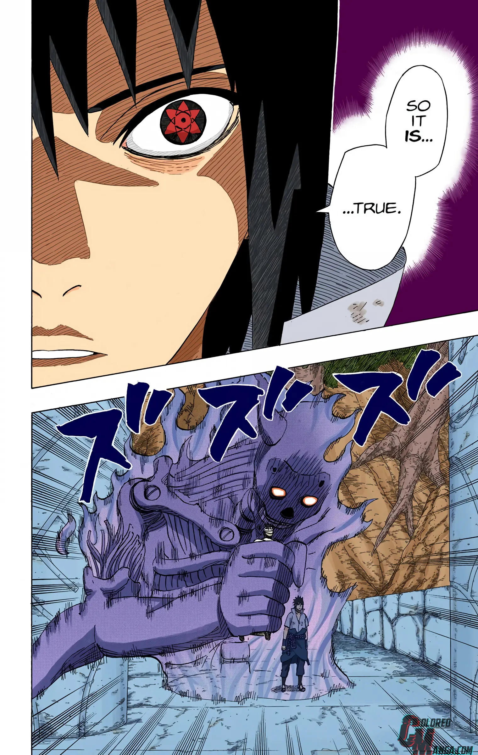 Naruto Colored Manga Online, chapter 476, page 16
