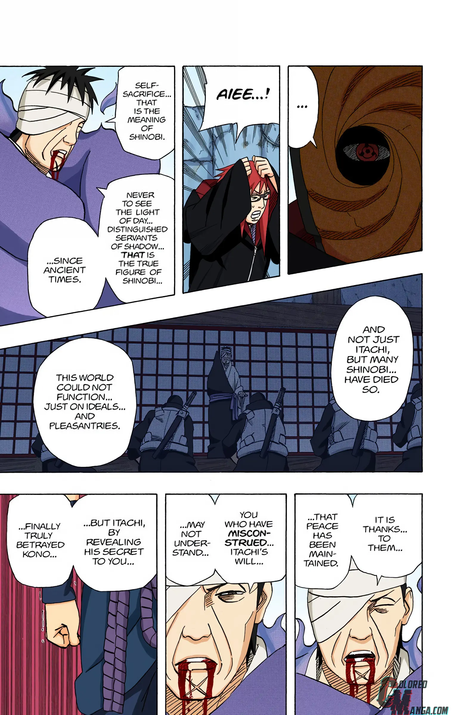 Naruto Colored Manga Online, chapter 476, page 17