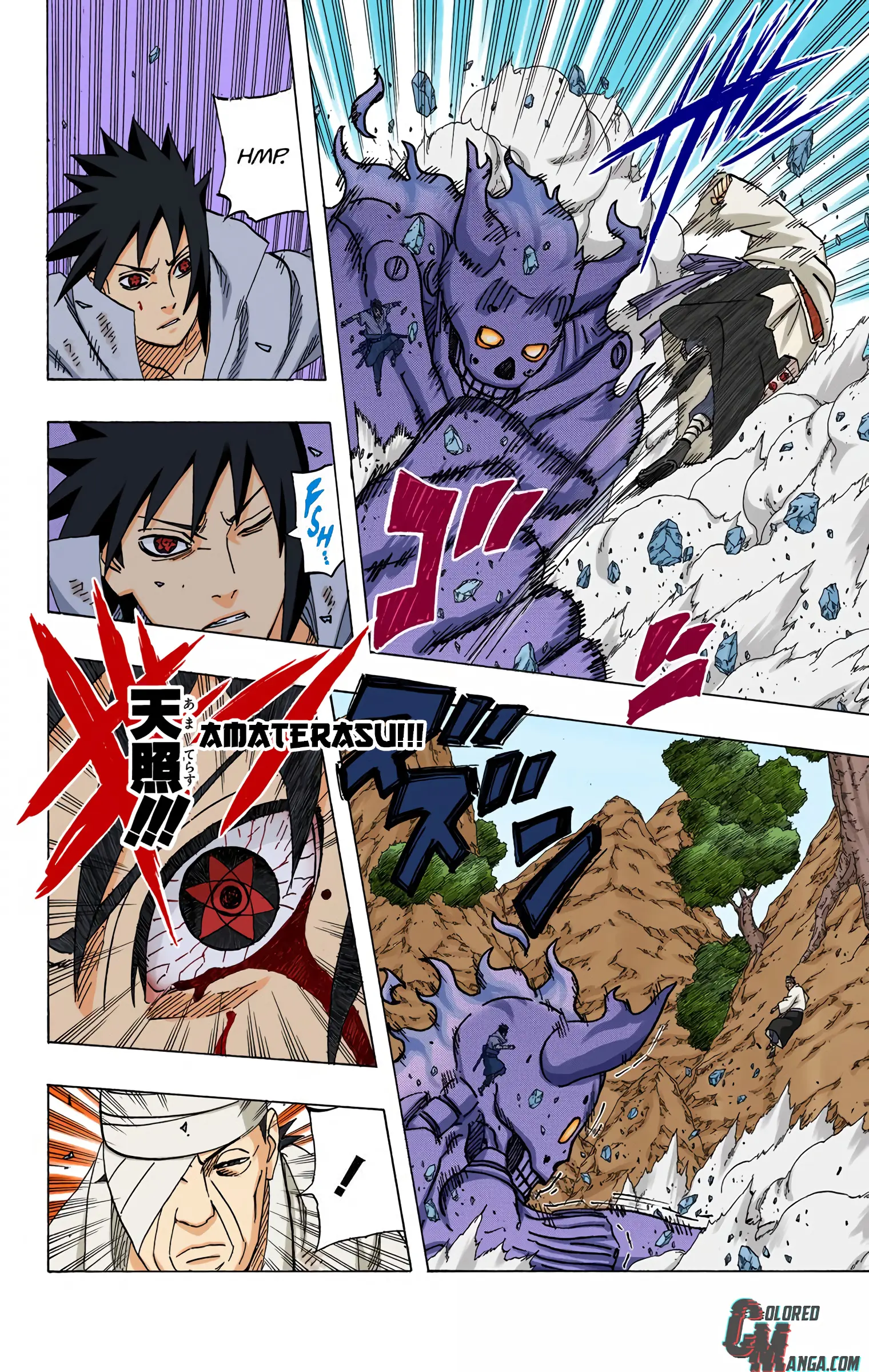 Naruto Colored Manga Online, chapter 477, page 6