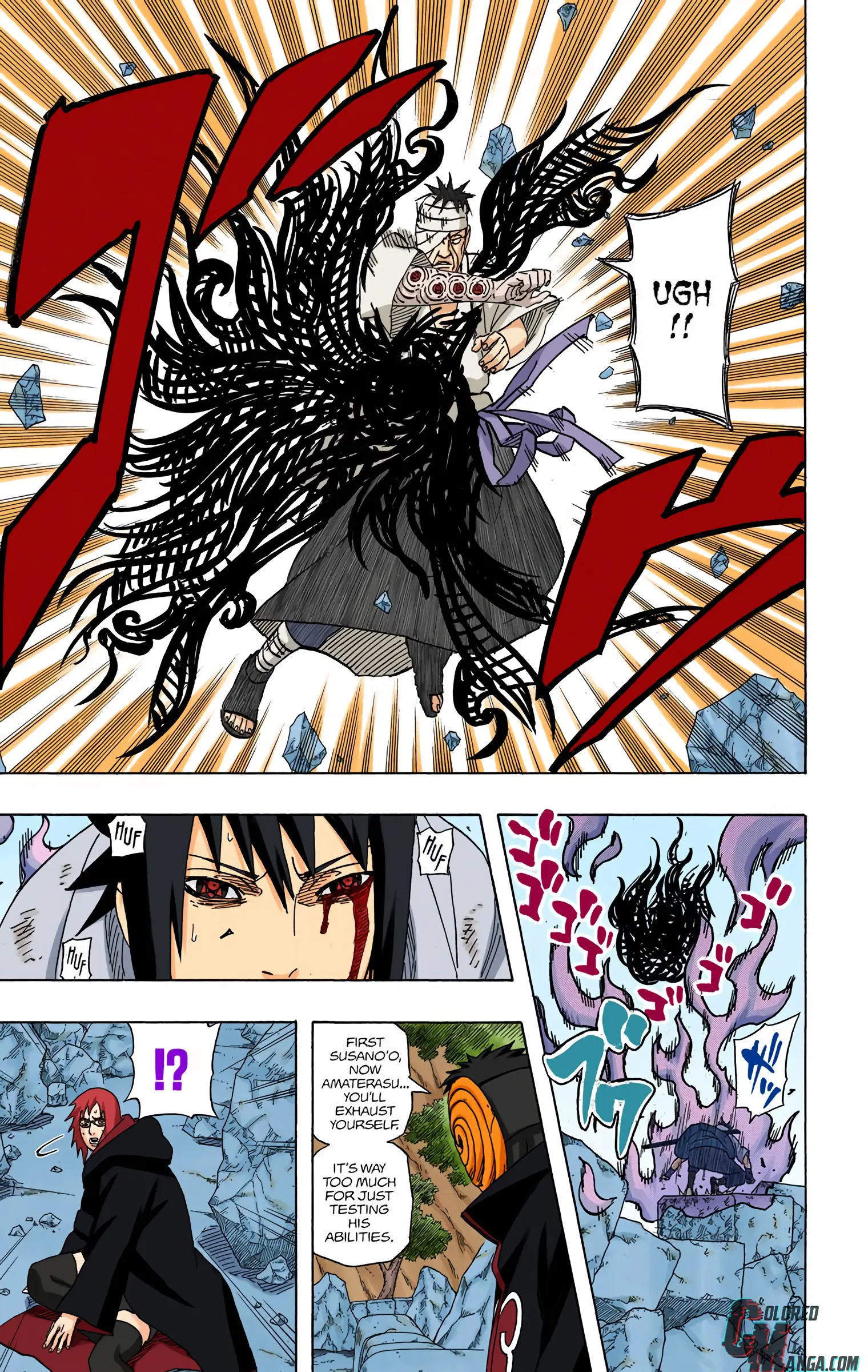 Naruto Colored Manga Online, chapter 477, page 7