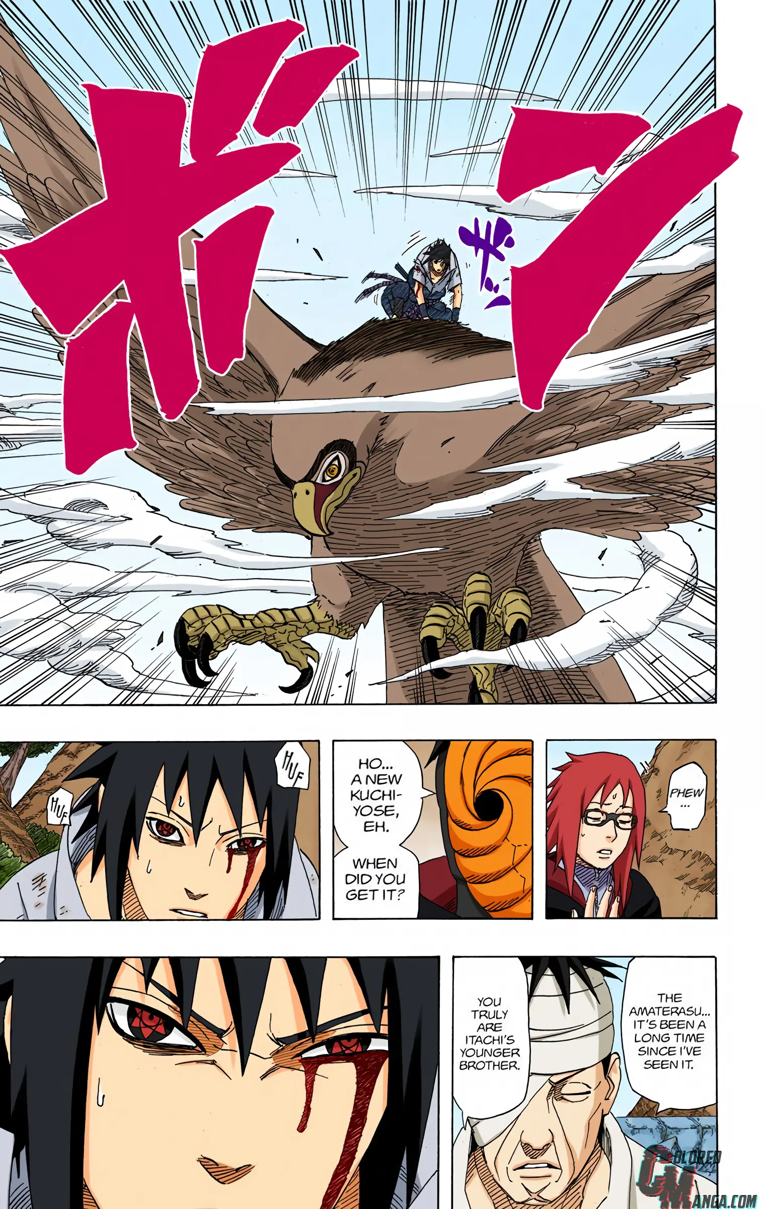 Naruto Colored Manga Online, chapter 477, page 9