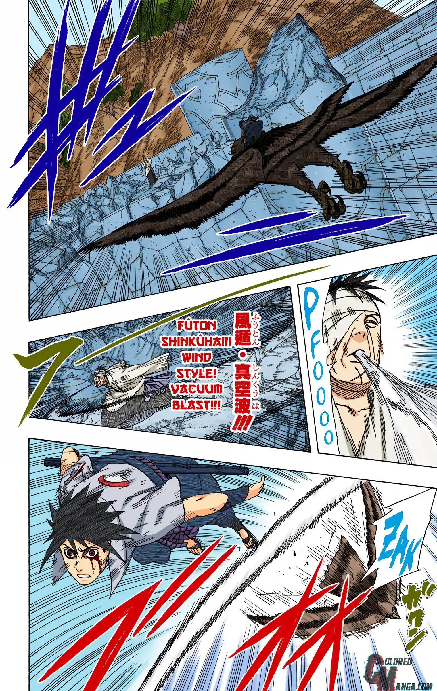 Naruto Colored Manga Online, chapter 477, page 12