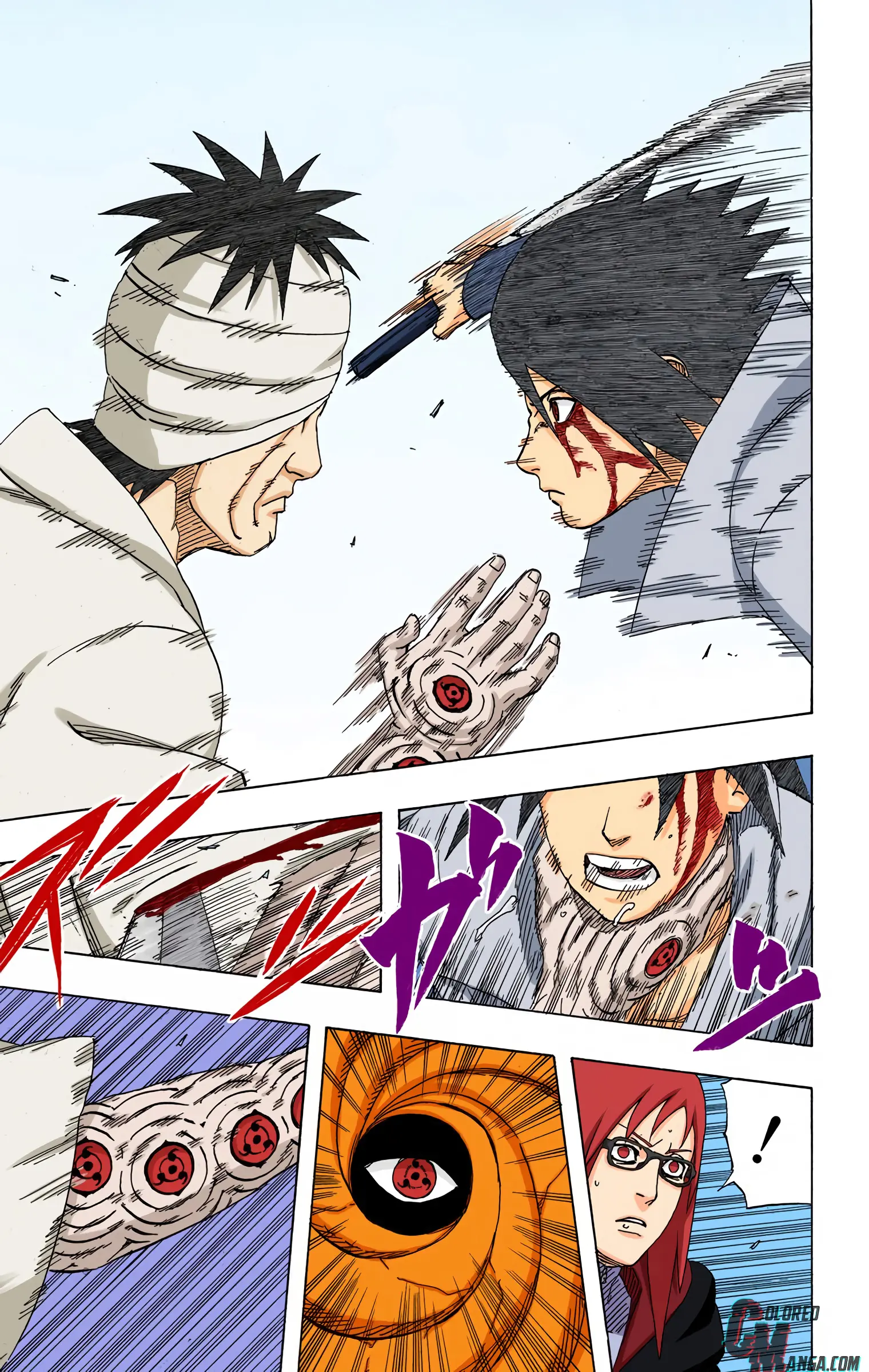 Naruto Colored Manga Online, chapter 477, page 13
