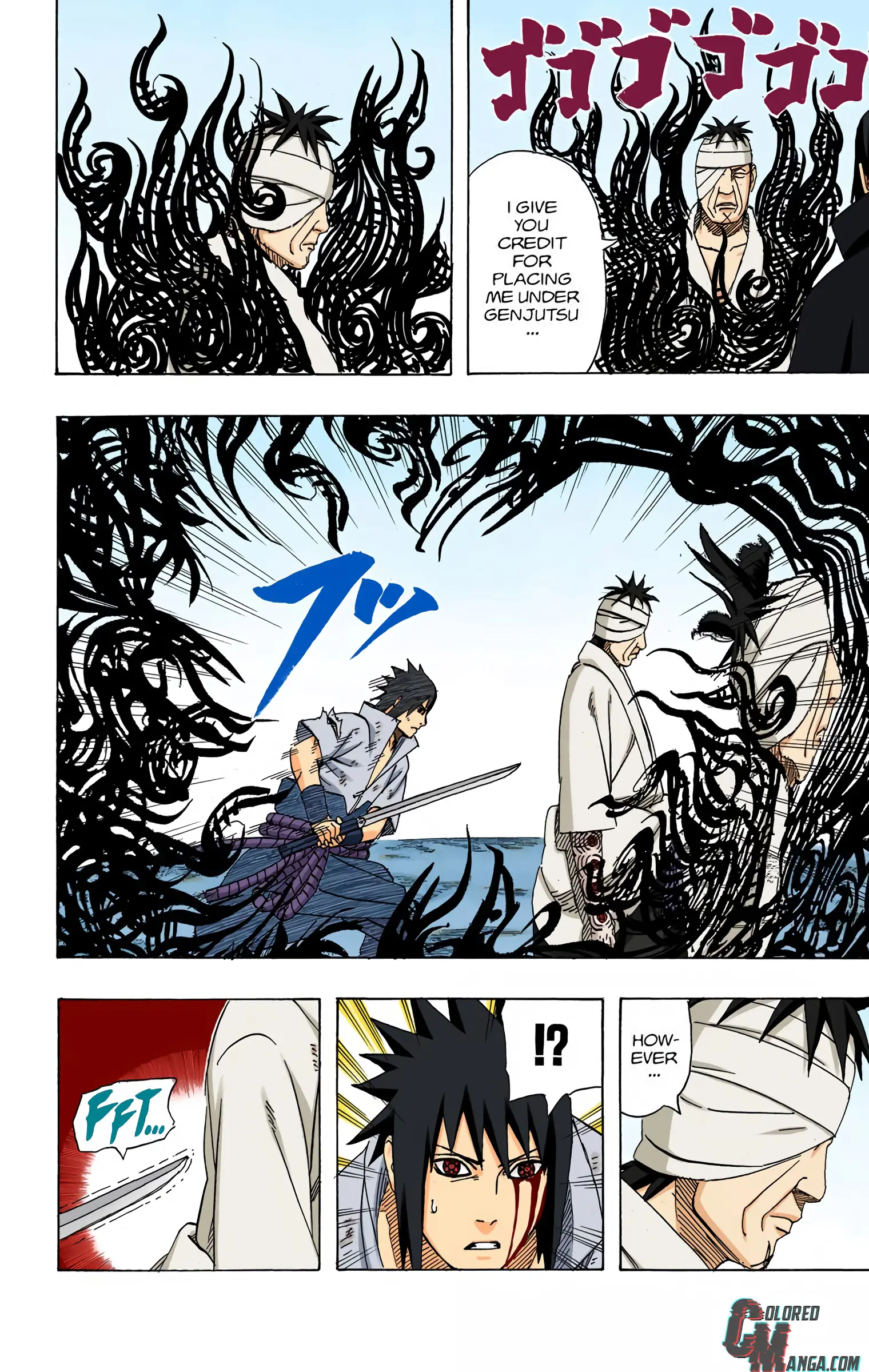 Naruto Colored Manga Online, chapter 478, page 2