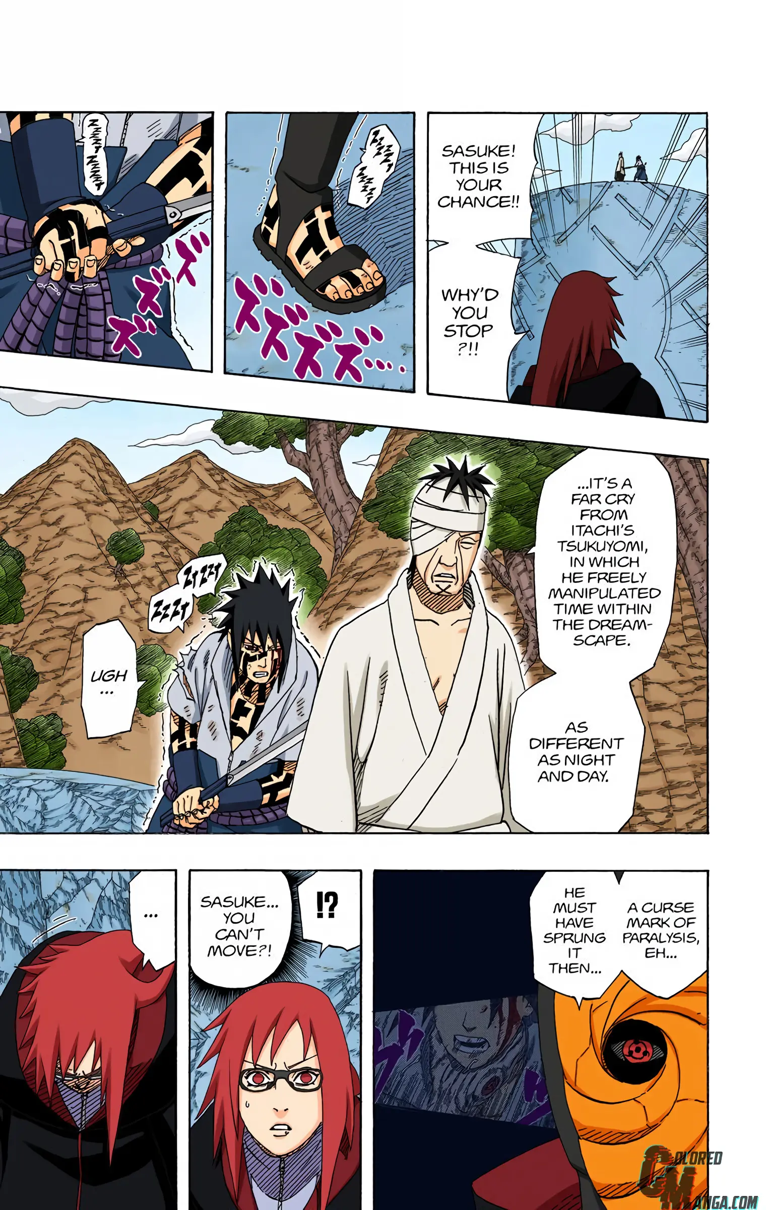 Naruto Colored Manga Online, chapter 478, page 3