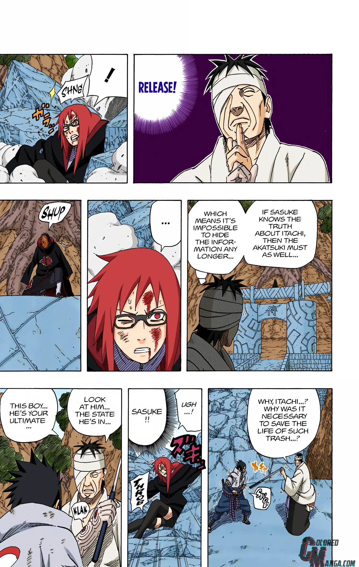 Naruto Colored Manga Online, chapter 478, page 5