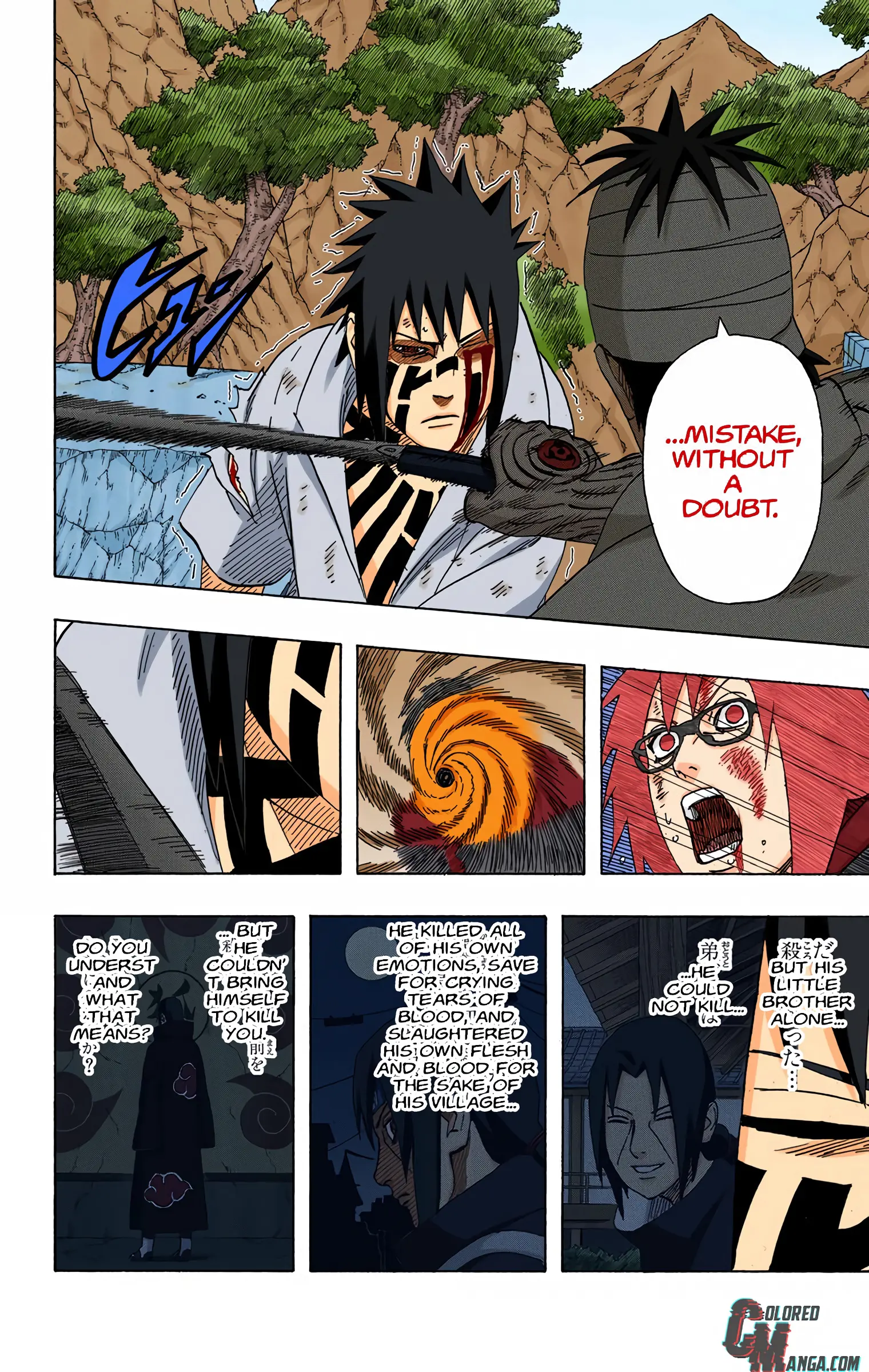 Naruto Colored Manga Online, chapter 478, page 6