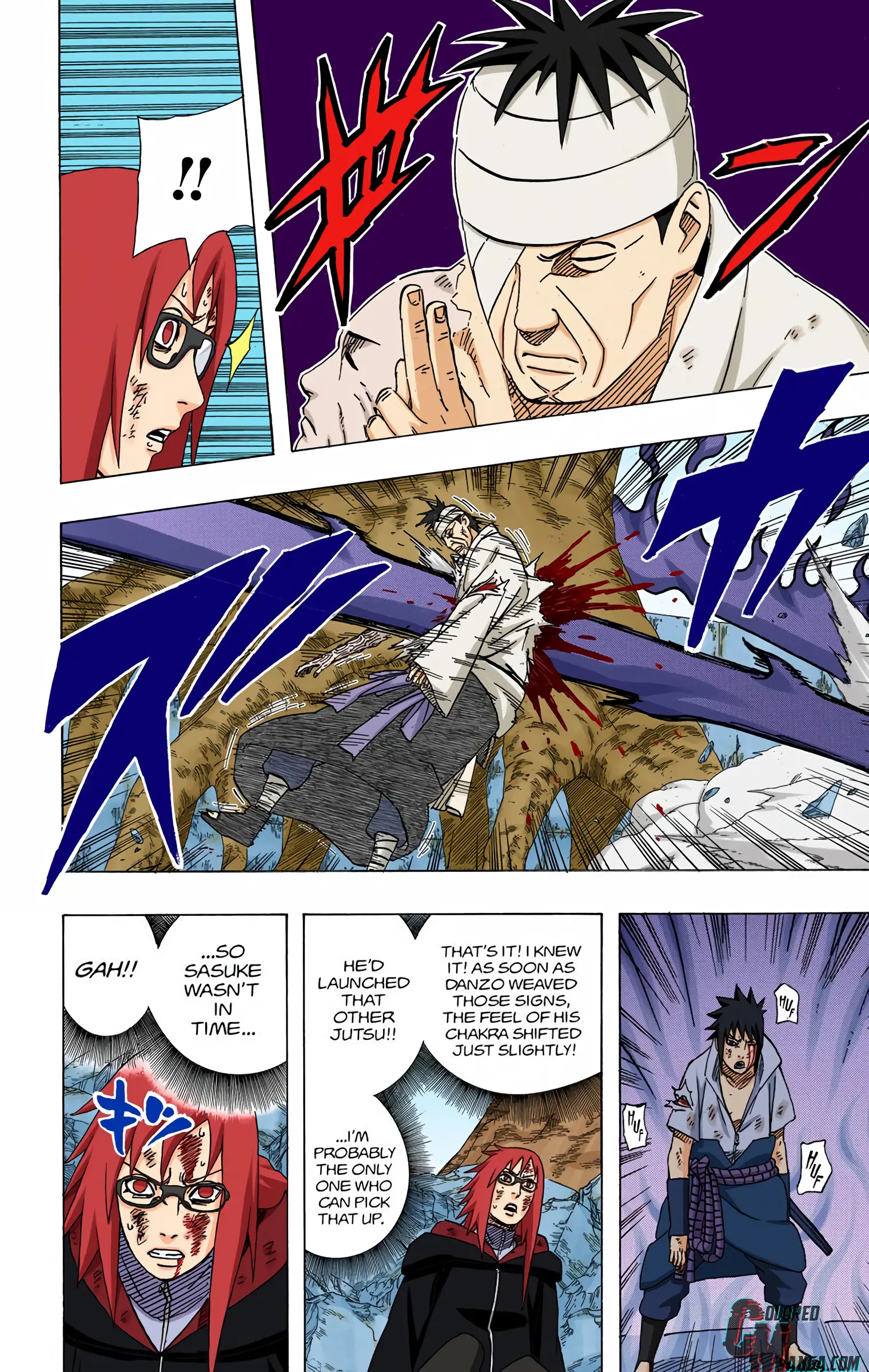 Naruto Colored Manga Online, chapter 478, page 13