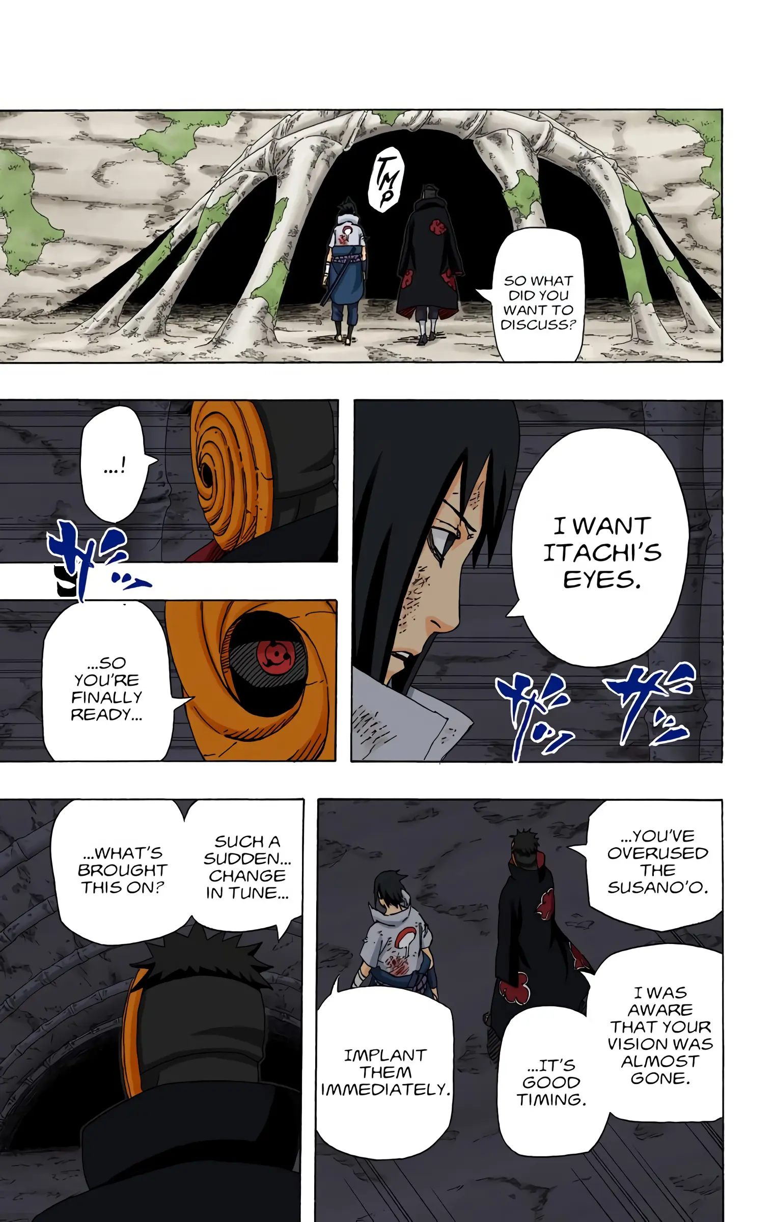 Naruto Colored Manga Online, chapter 478, page 18