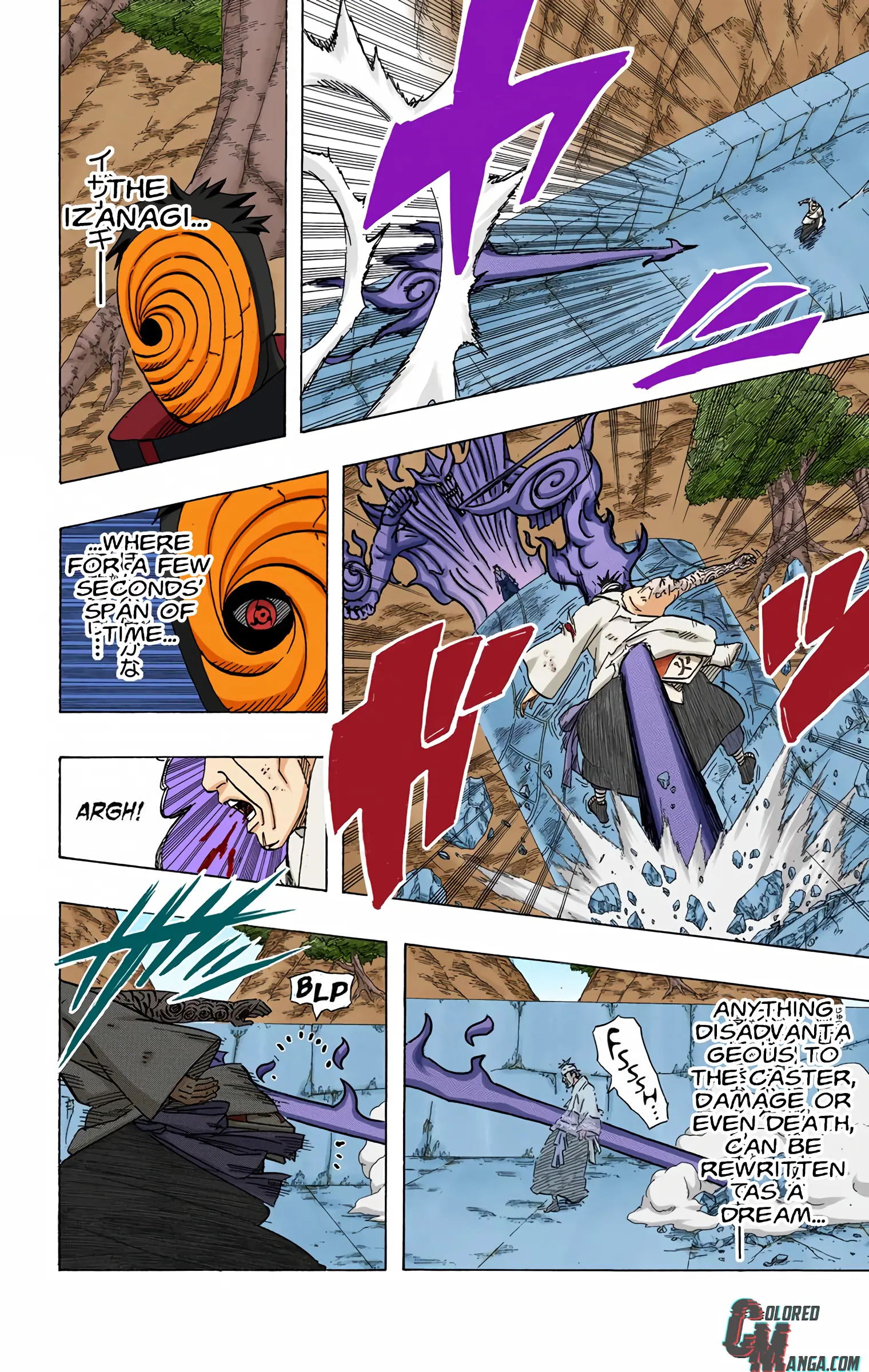 Naruto Colored Manga Online, chapter 479, page 2