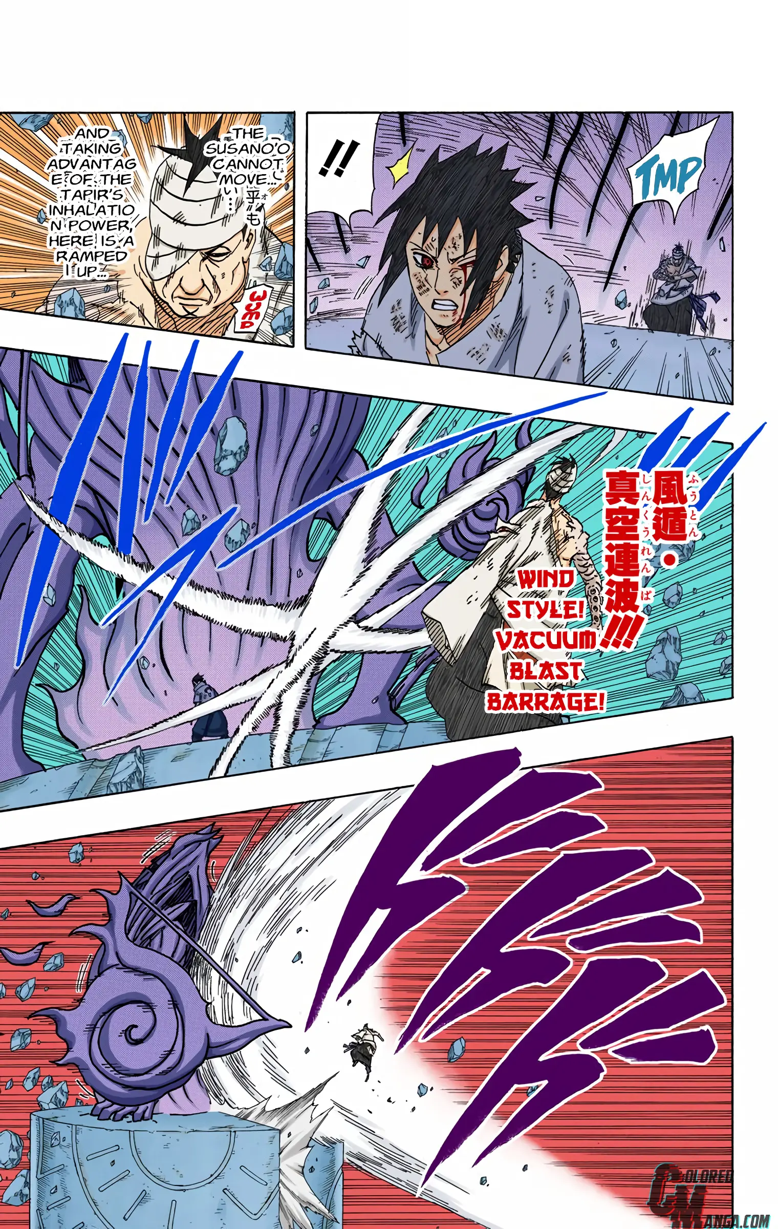 Naruto Colored Manga Online, chapter 479, page 8