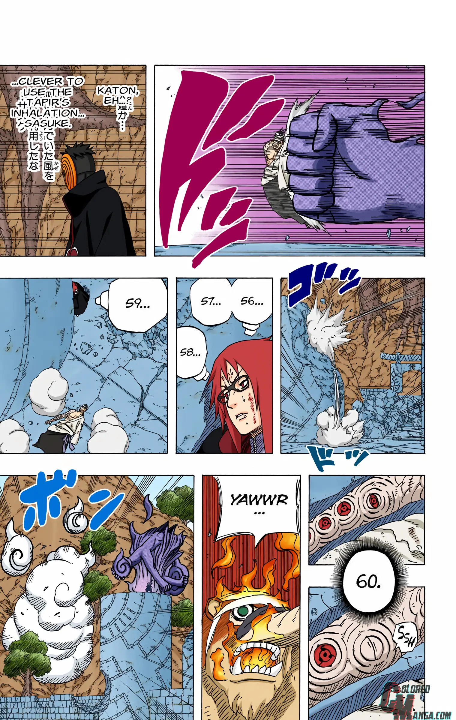 Naruto Colored Manga Online, chapter 479, page 10