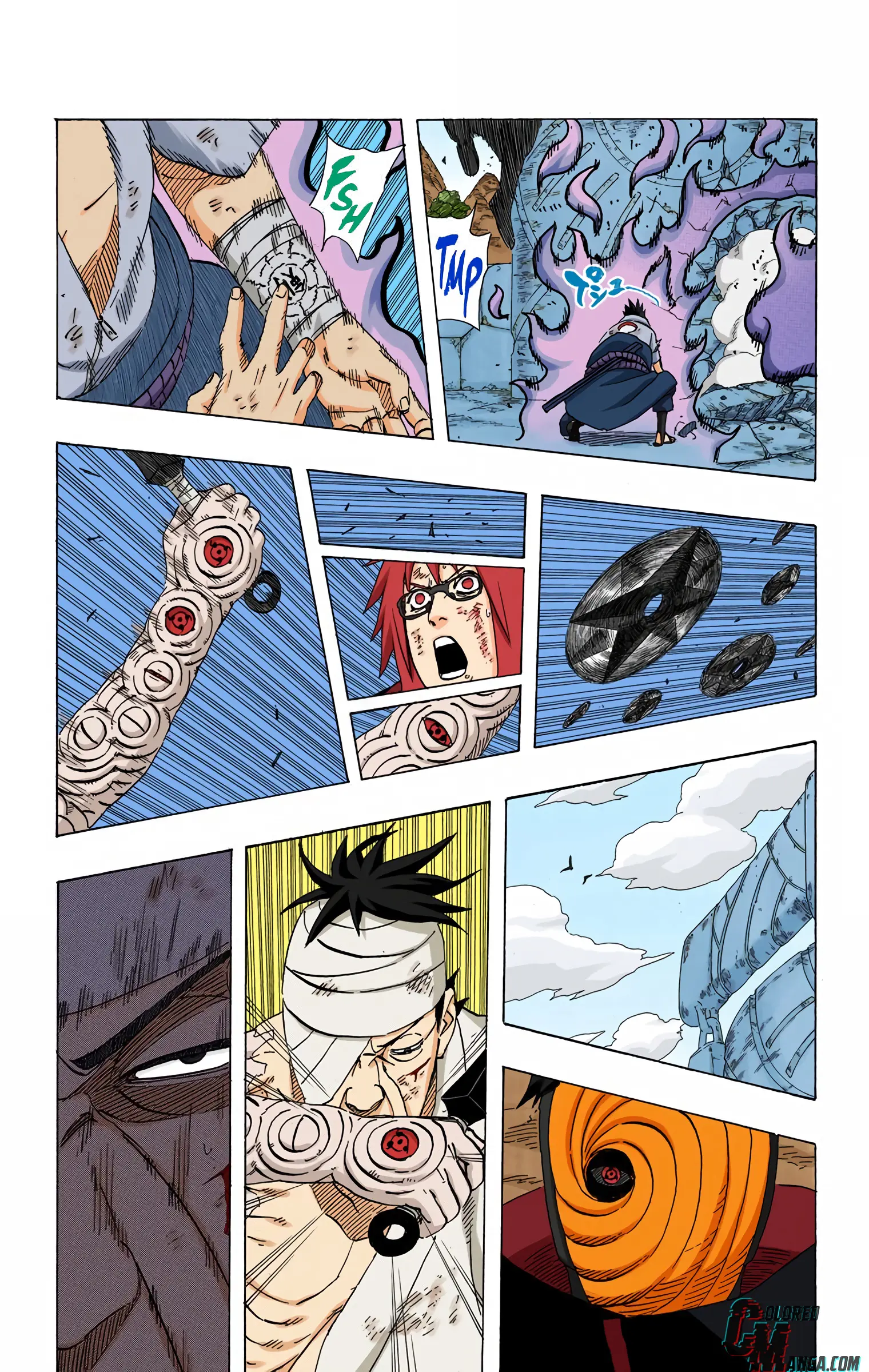 Naruto Colored Manga Online, chapter 479, page 14