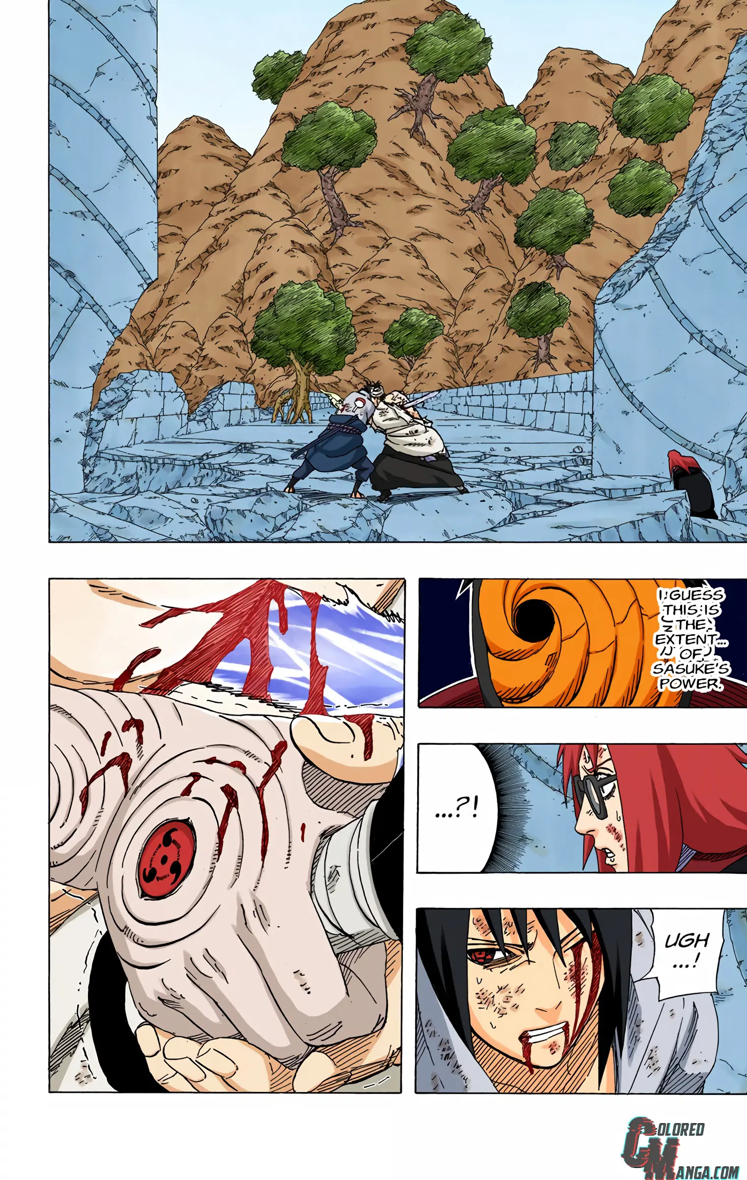 Naruto Colored Manga Online, chapter 480, page 2
