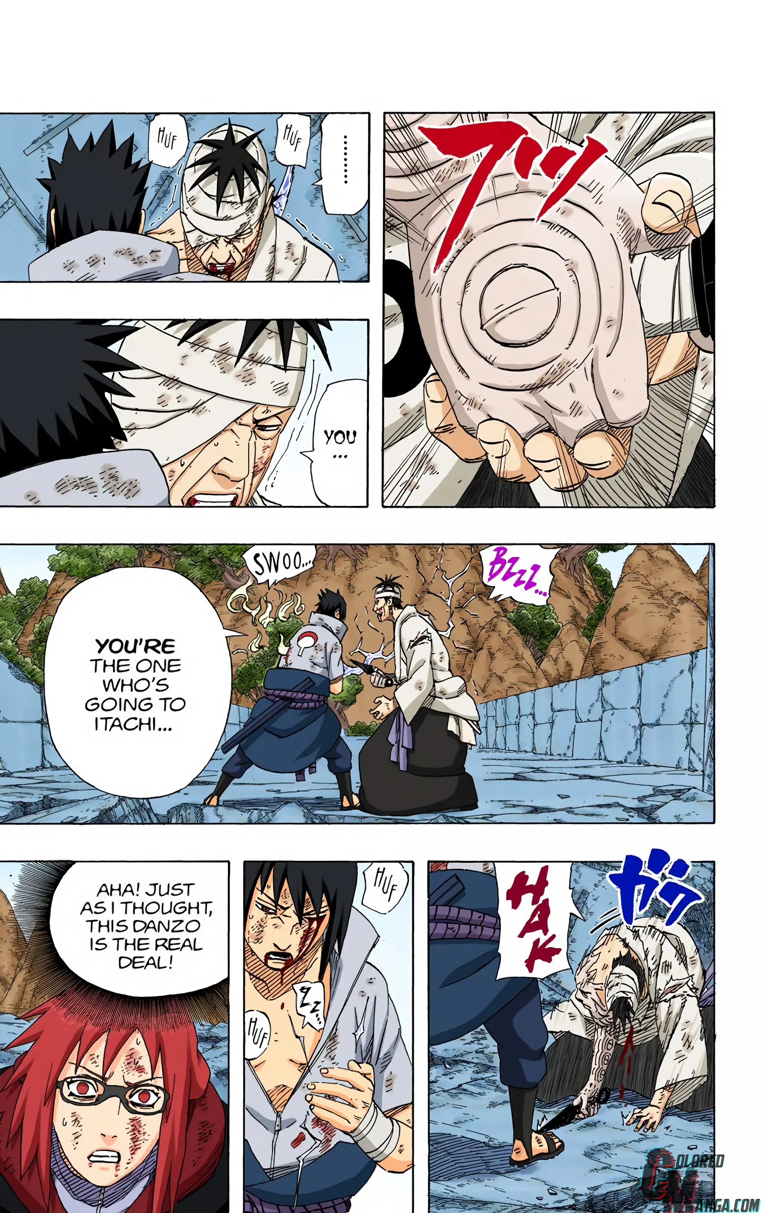 Naruto Colored Manga Online, chapter 480, page 5