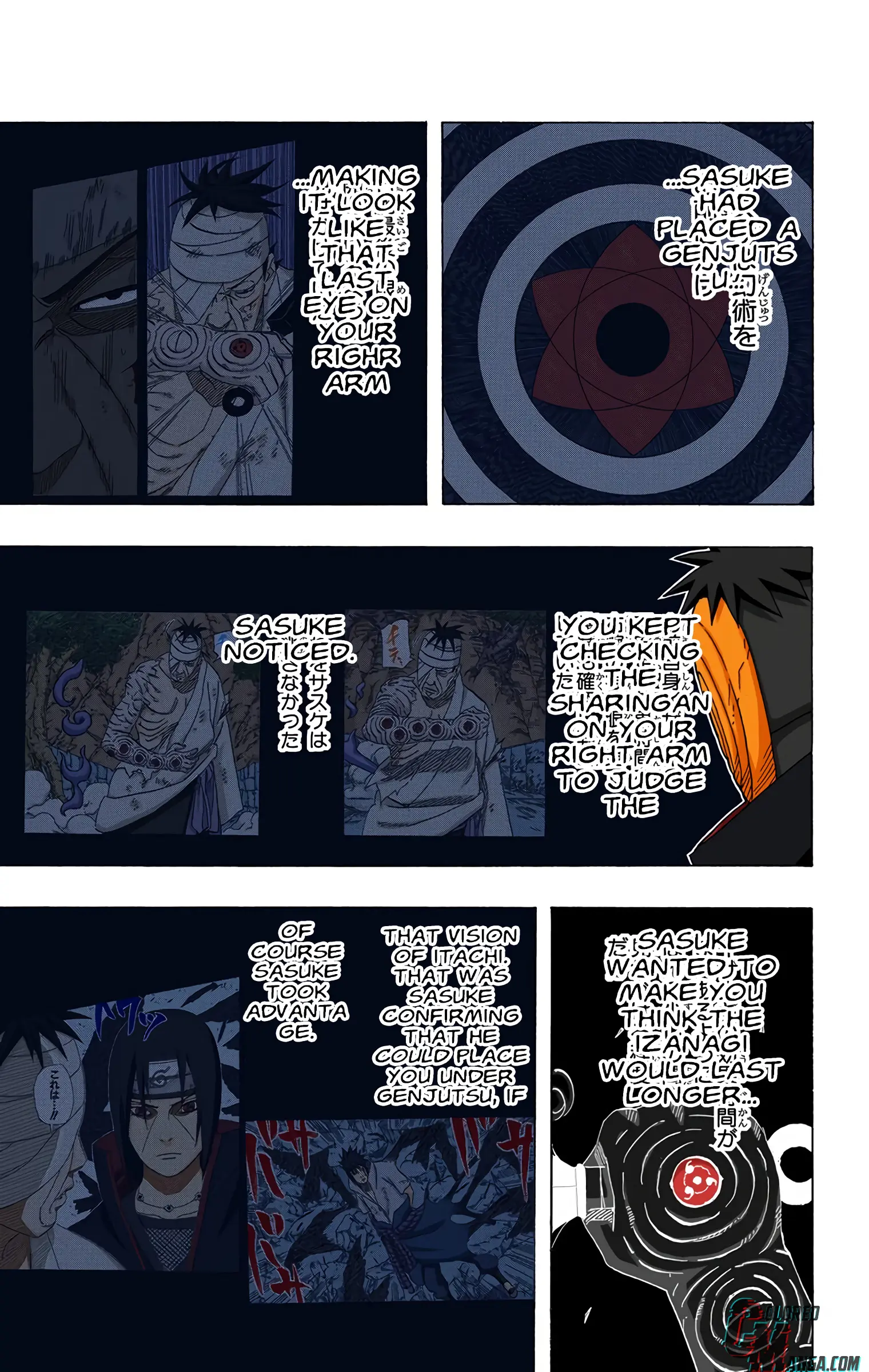 Naruto Colored Manga Online, chapter 480, page 7