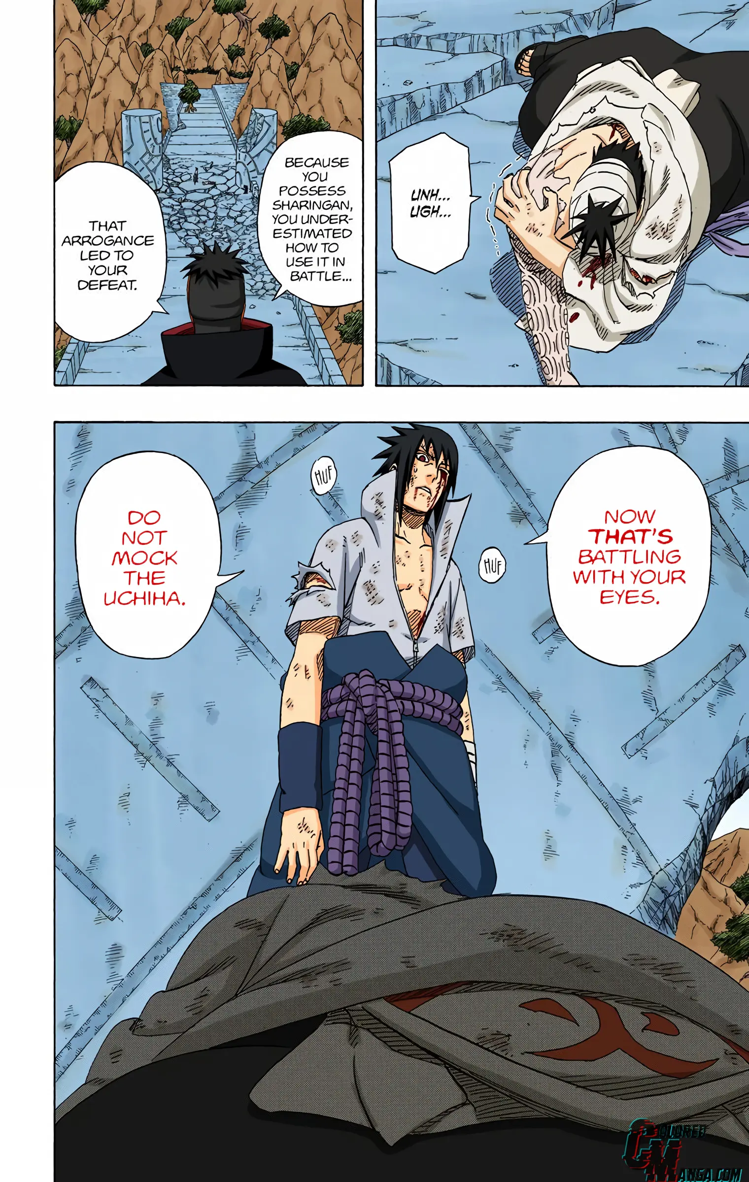 Naruto Colored Manga Online, chapter 480, page 8