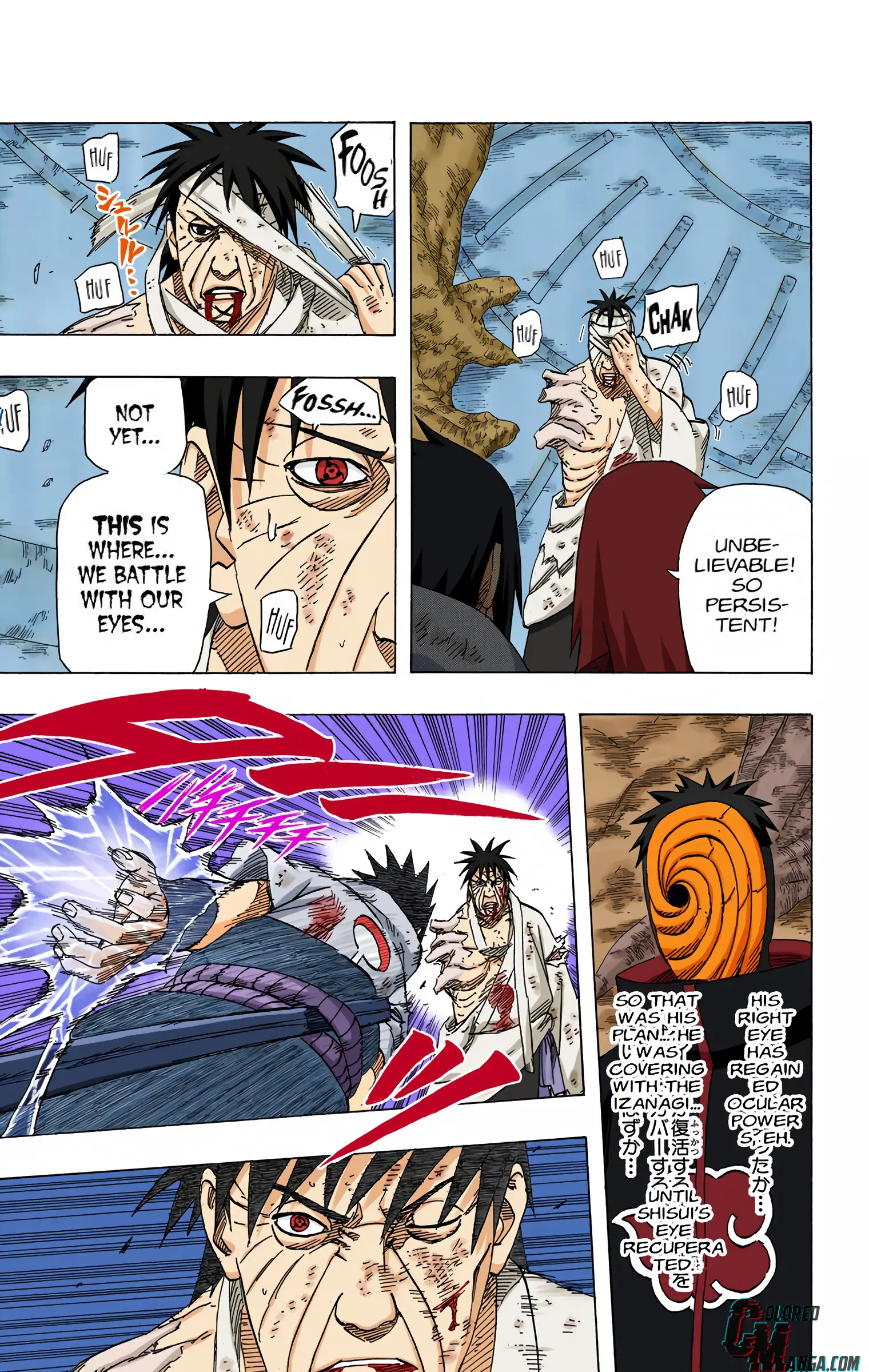 Naruto Colored Manga Online, chapter 480, page 11