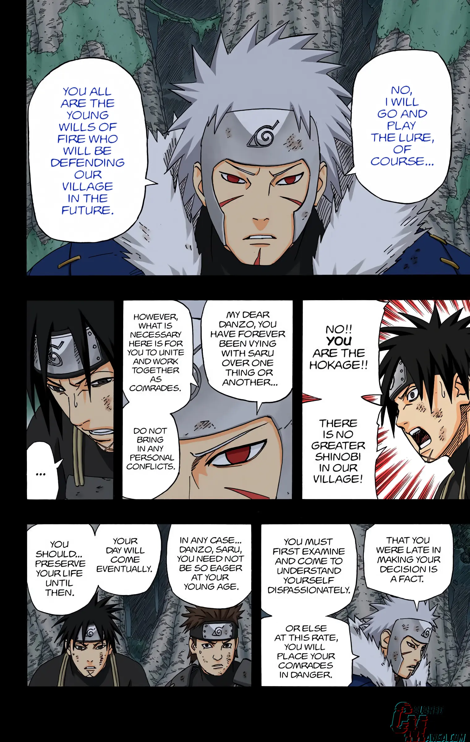Naruto Colored Manga Online, chapter 481, page 8