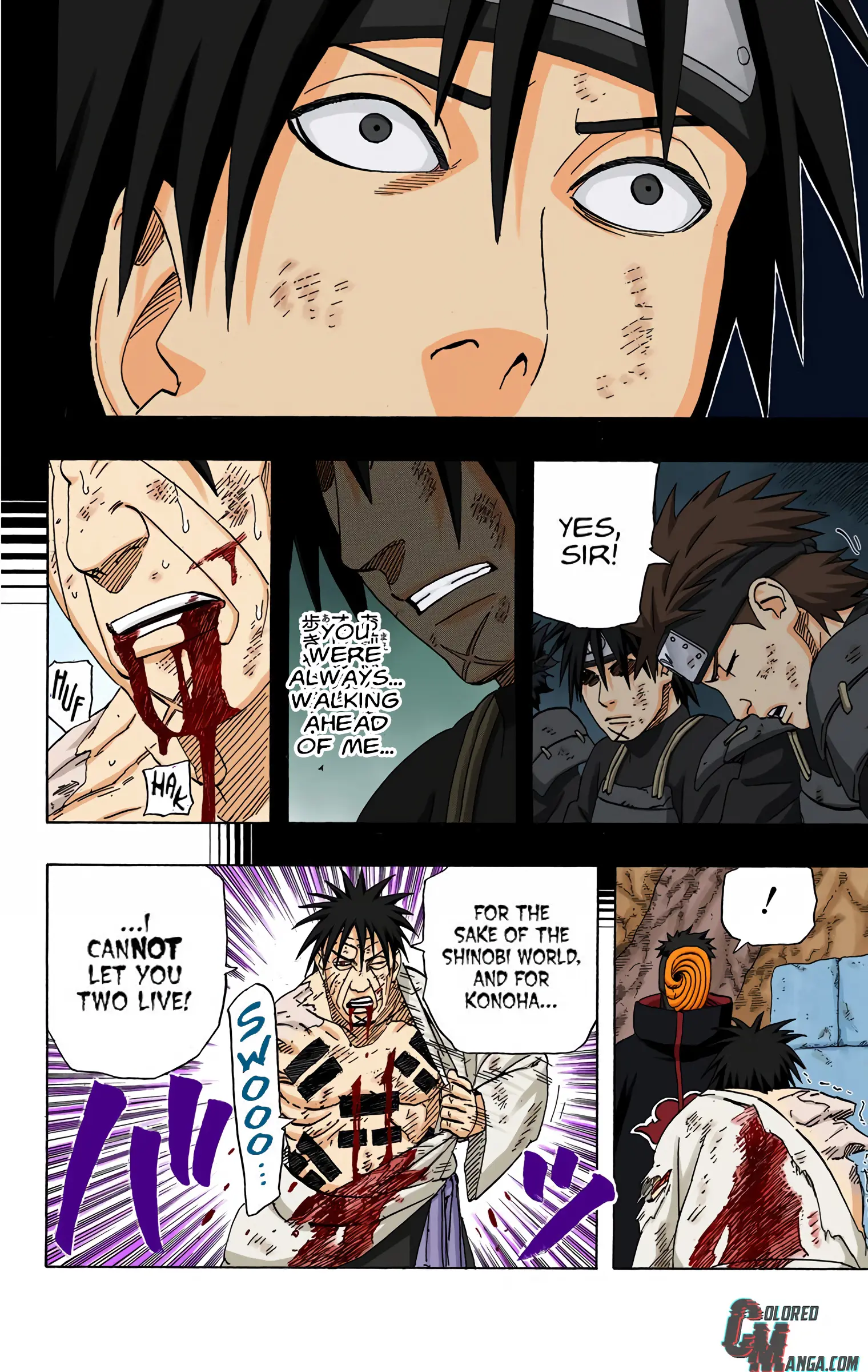 Naruto Colored Manga Online, chapter 481, page 10
