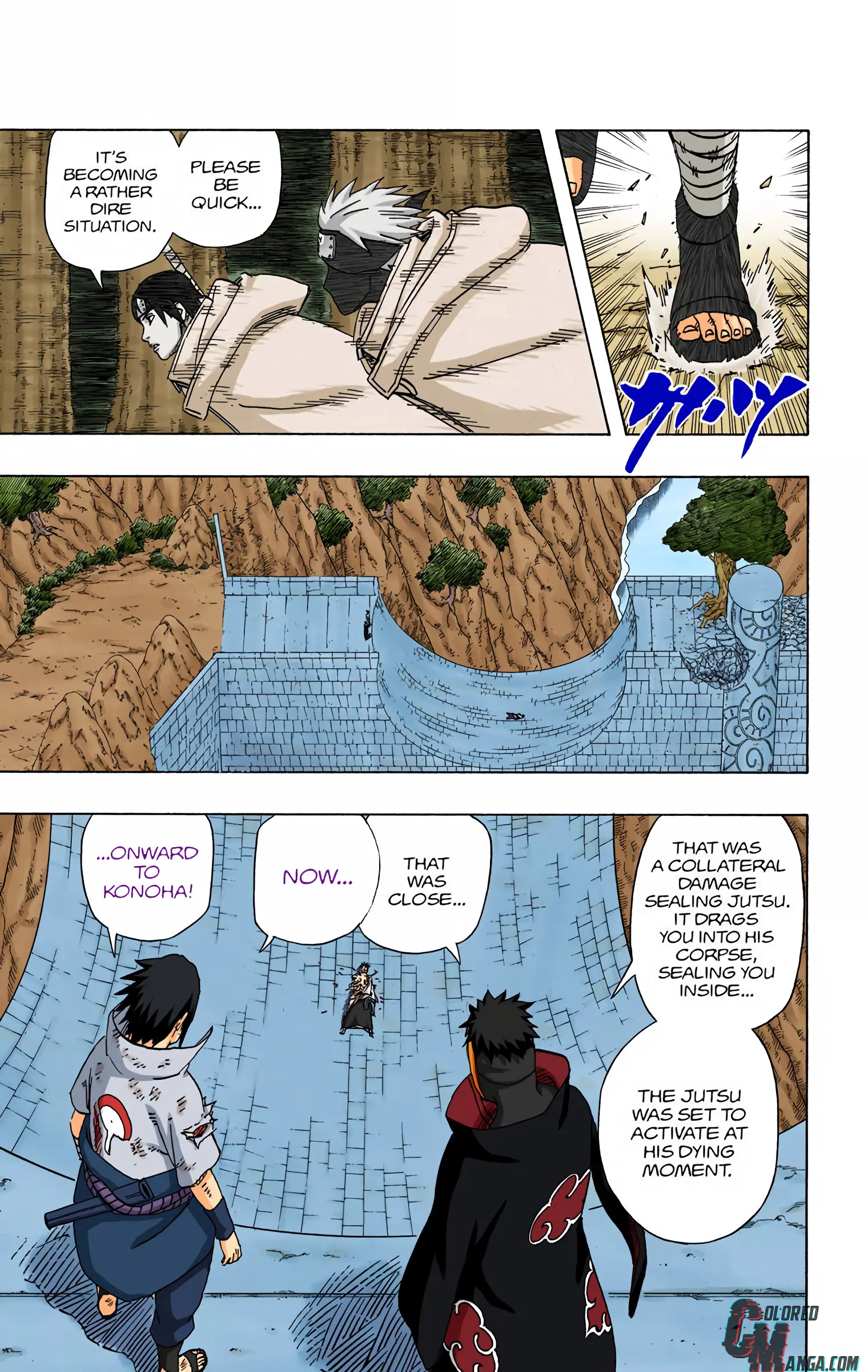 Naruto Colored Manga Online, chapter 481, page 17