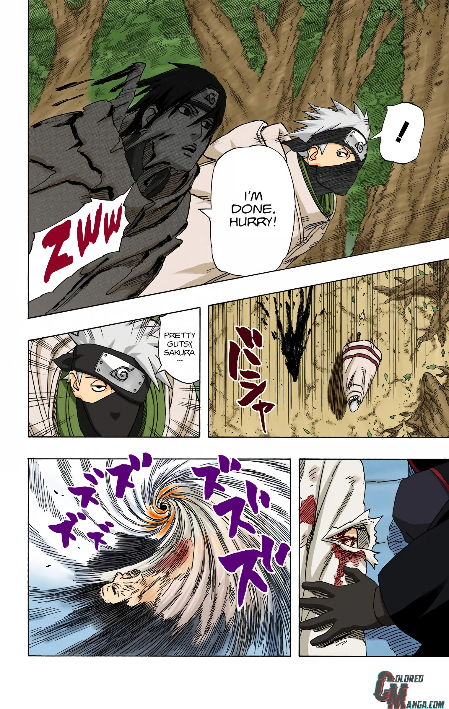 Naruto Colored Manga Online, chapter 482, page 8