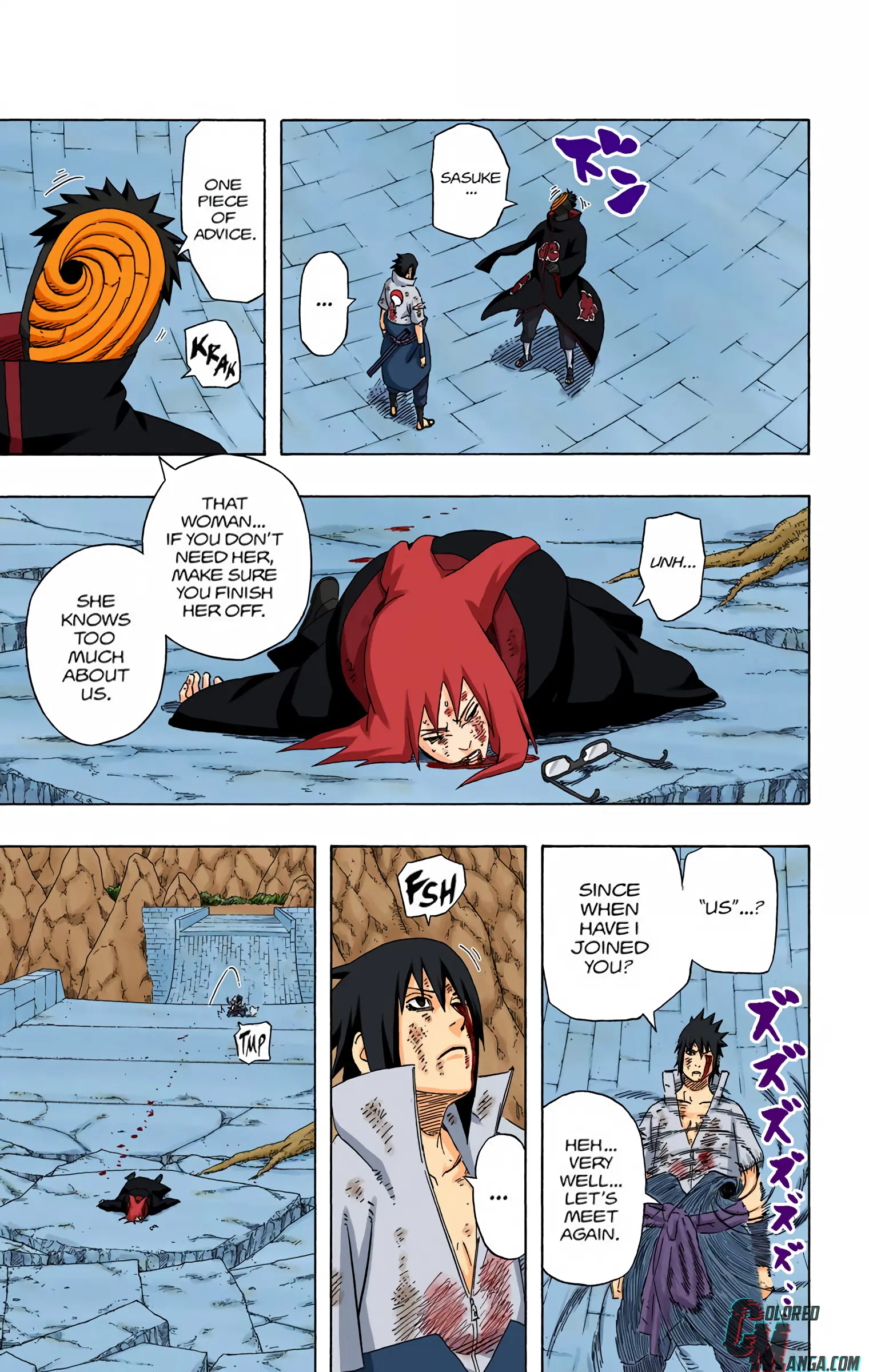 Naruto Colored Manga Online, chapter 482, page 9